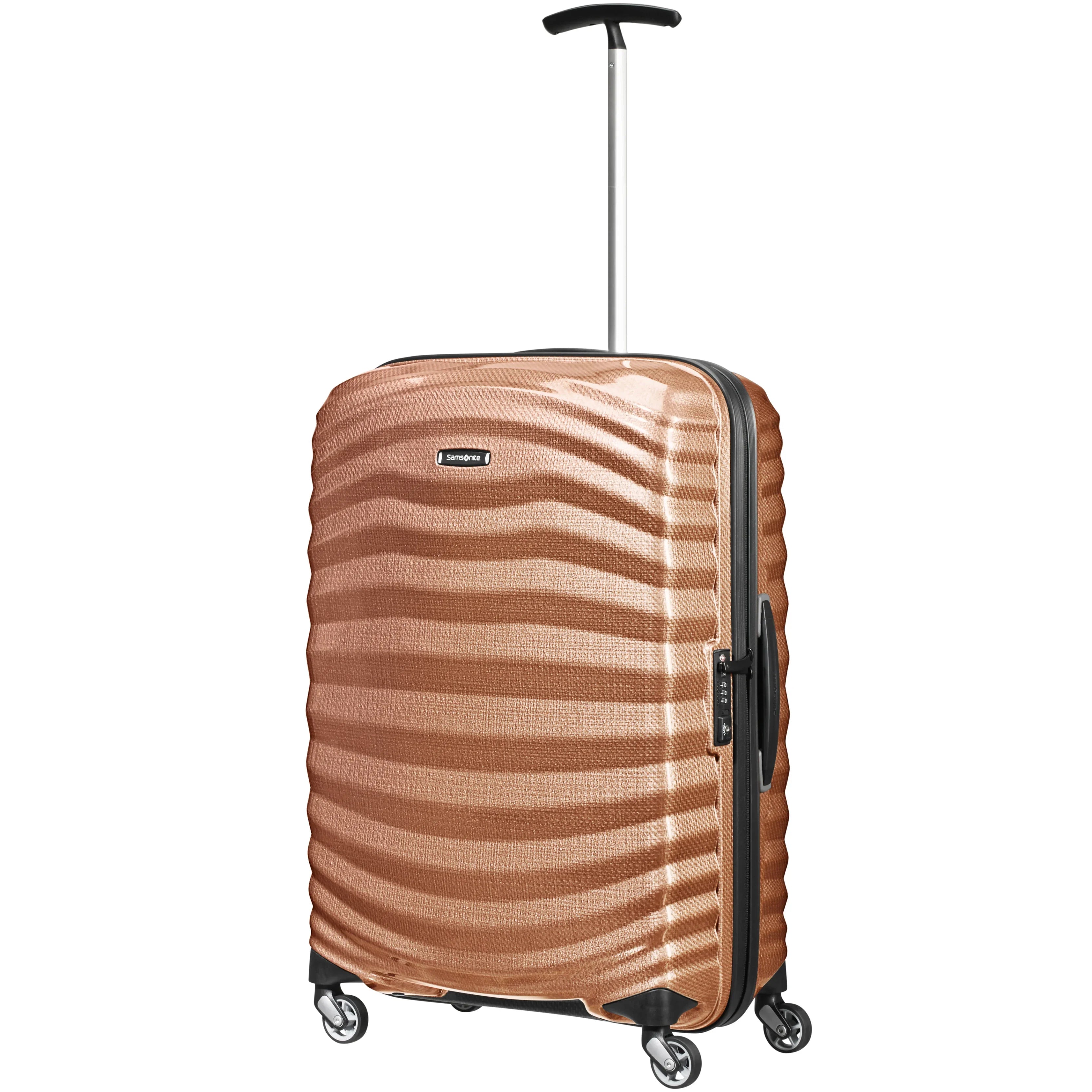 Samsonite Lite Shock 4 wheel trolley 69 cm copper blush