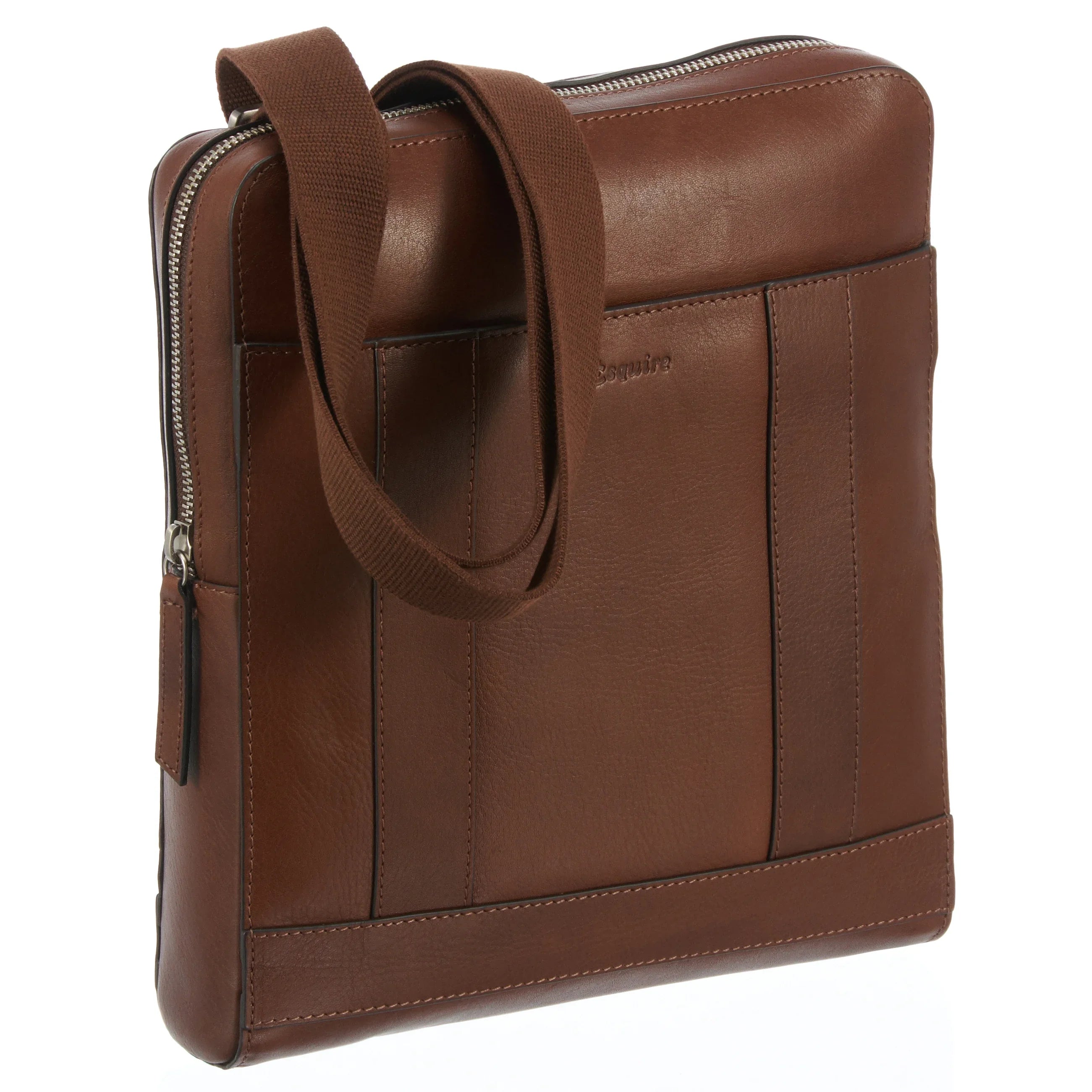 Esquire Vienna Bags sac bandoulière 28 cm - moka