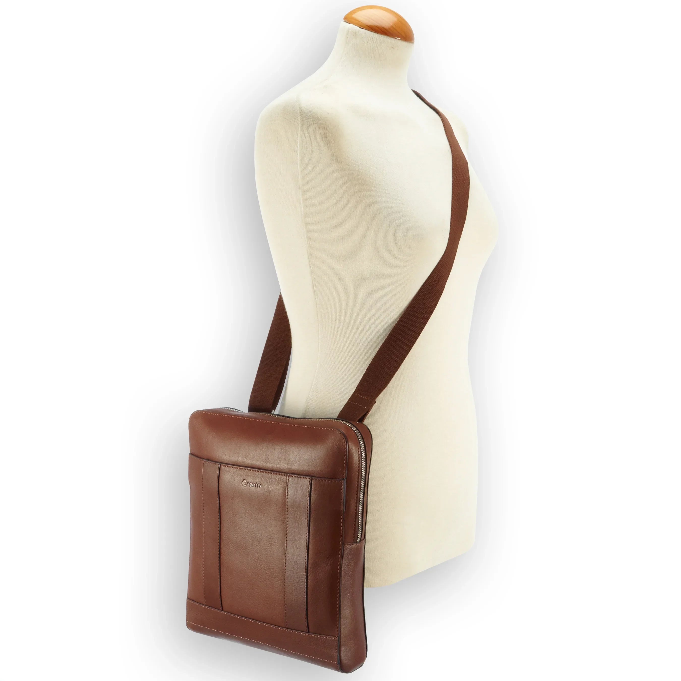 Esquire Vienna Bags shoulder bag 28 cm - mocca