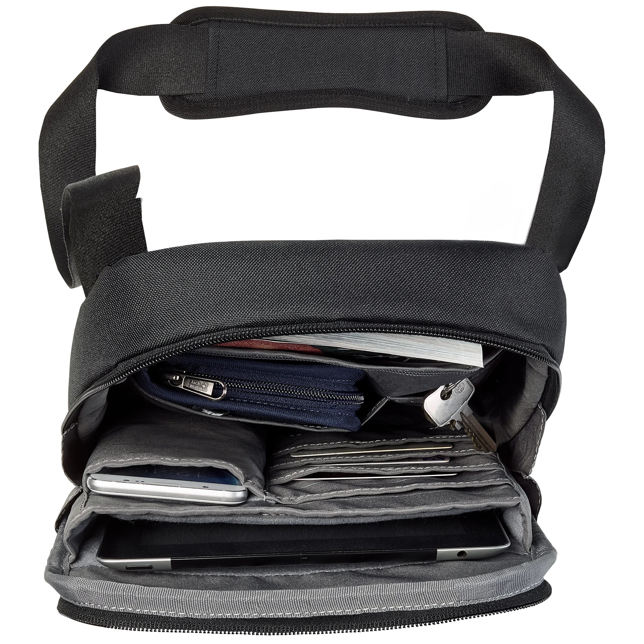 Jack Wolfskin Daypacks & Bags Gadgetary Umhängetasche 30 cm - black