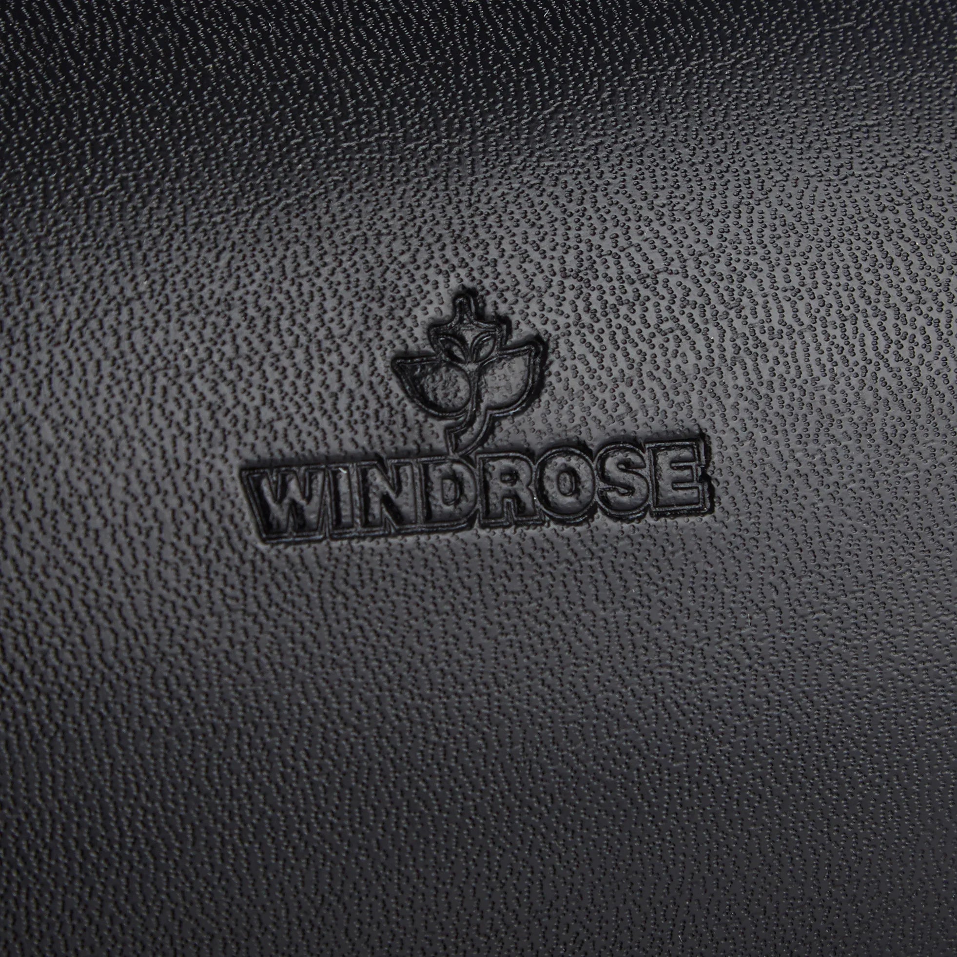 Windrose Merino Schmuckkoffer 4 Etagen 22 cm - schwarz