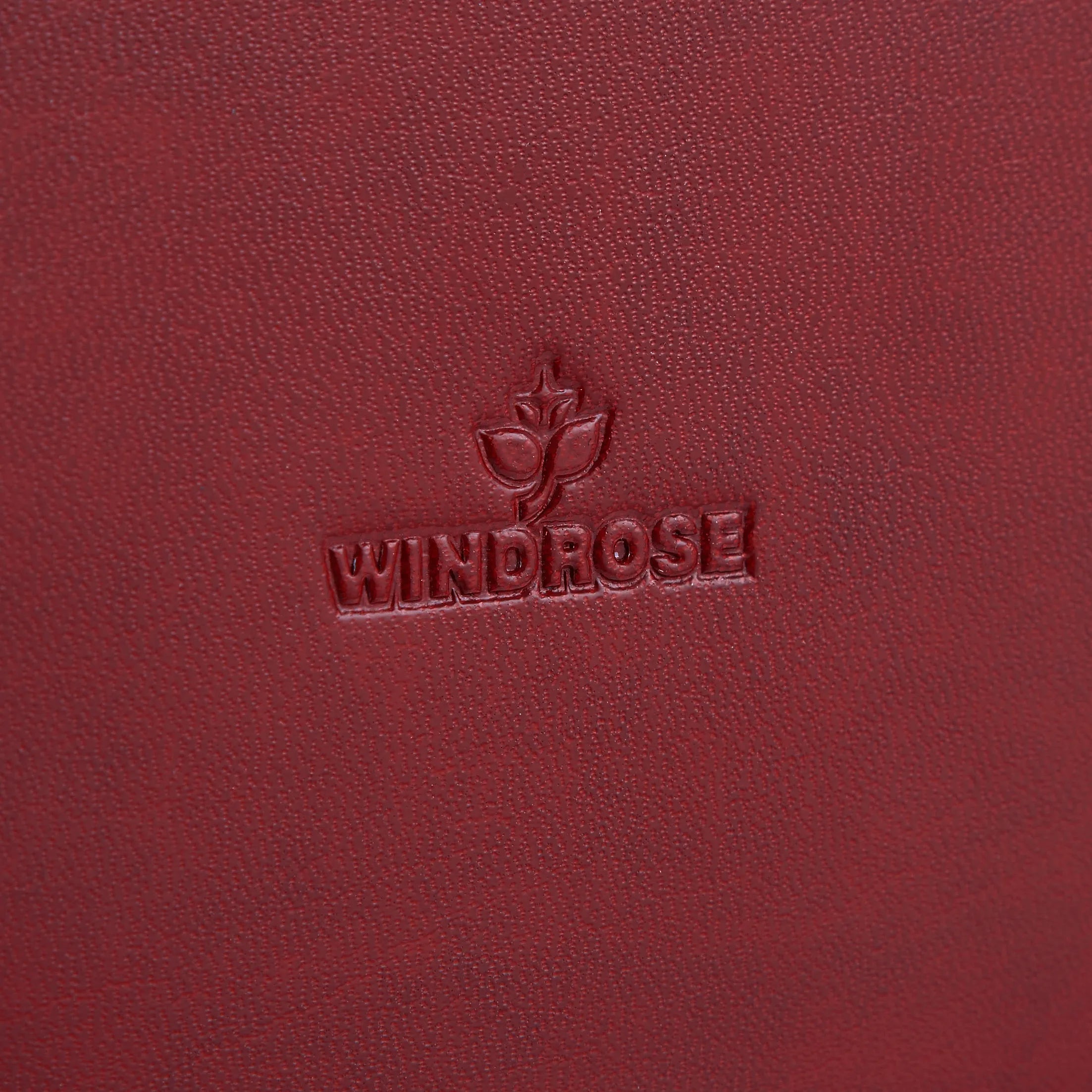 Windrose Merino Schmuckkoffer 5 Etagen plus Etui 24 cm - schwarz