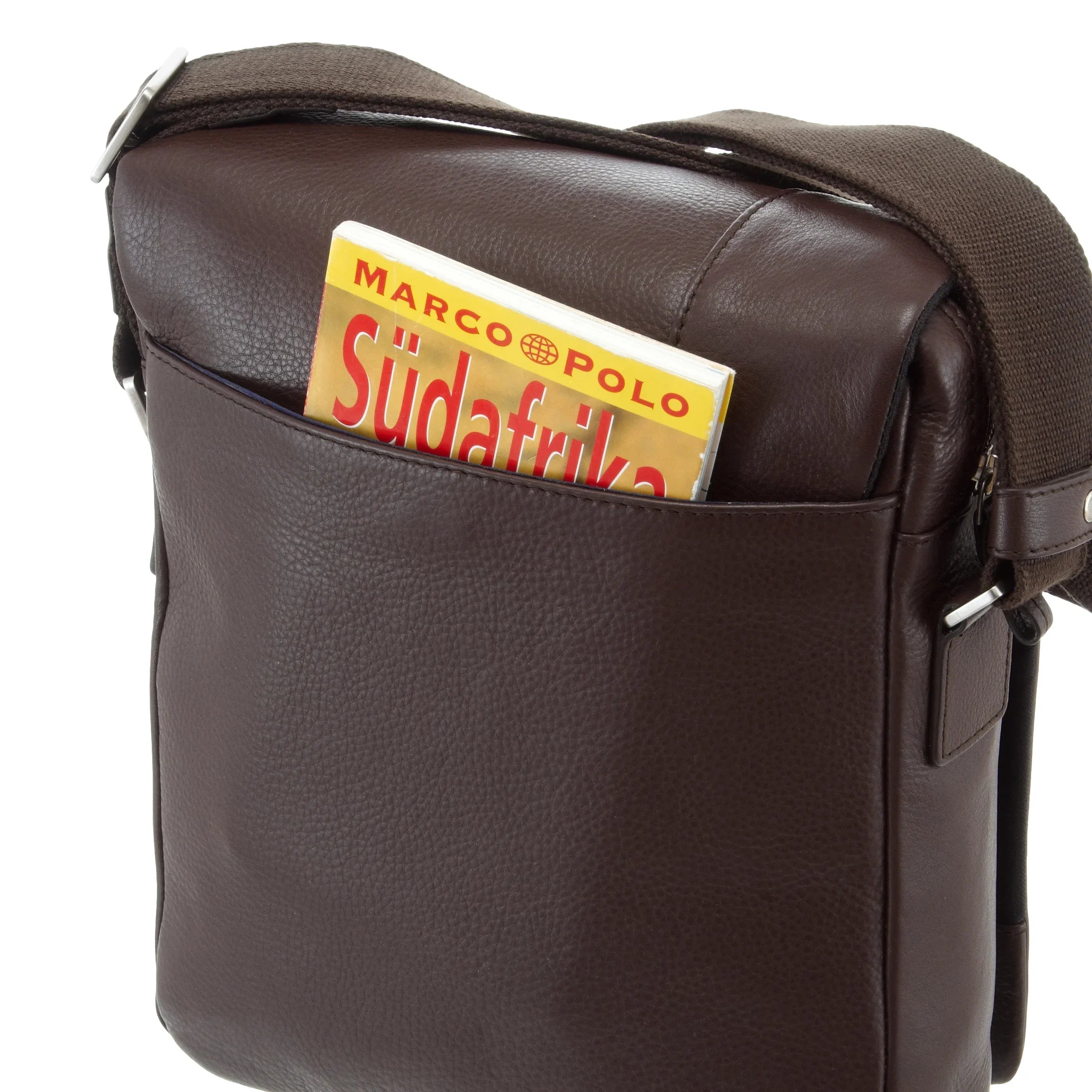Esquire Sydney sac bandoulière 28 cm - marron