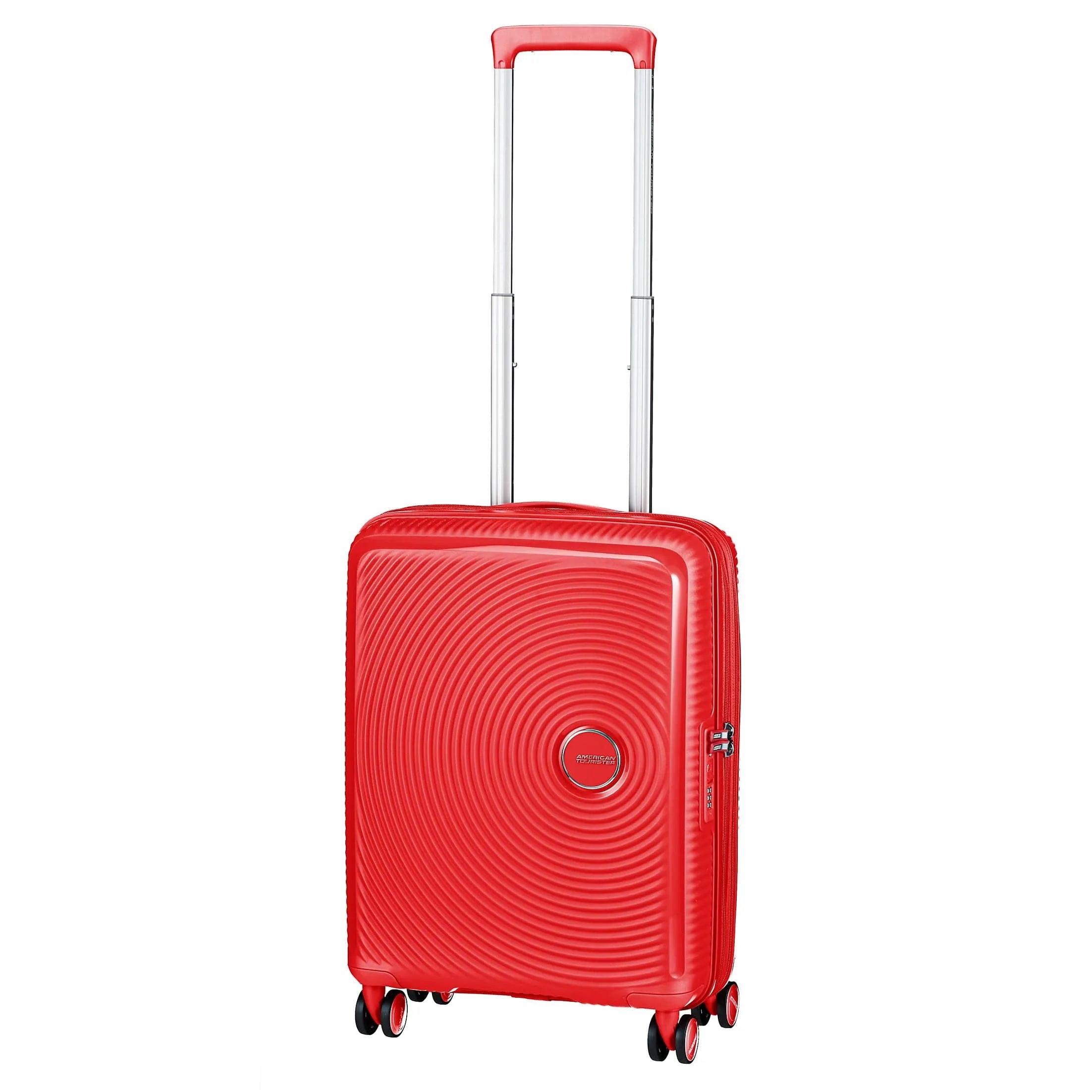 American Tourister Soundbox 4-Rollen-Bordtrolley 55 cm - coral red