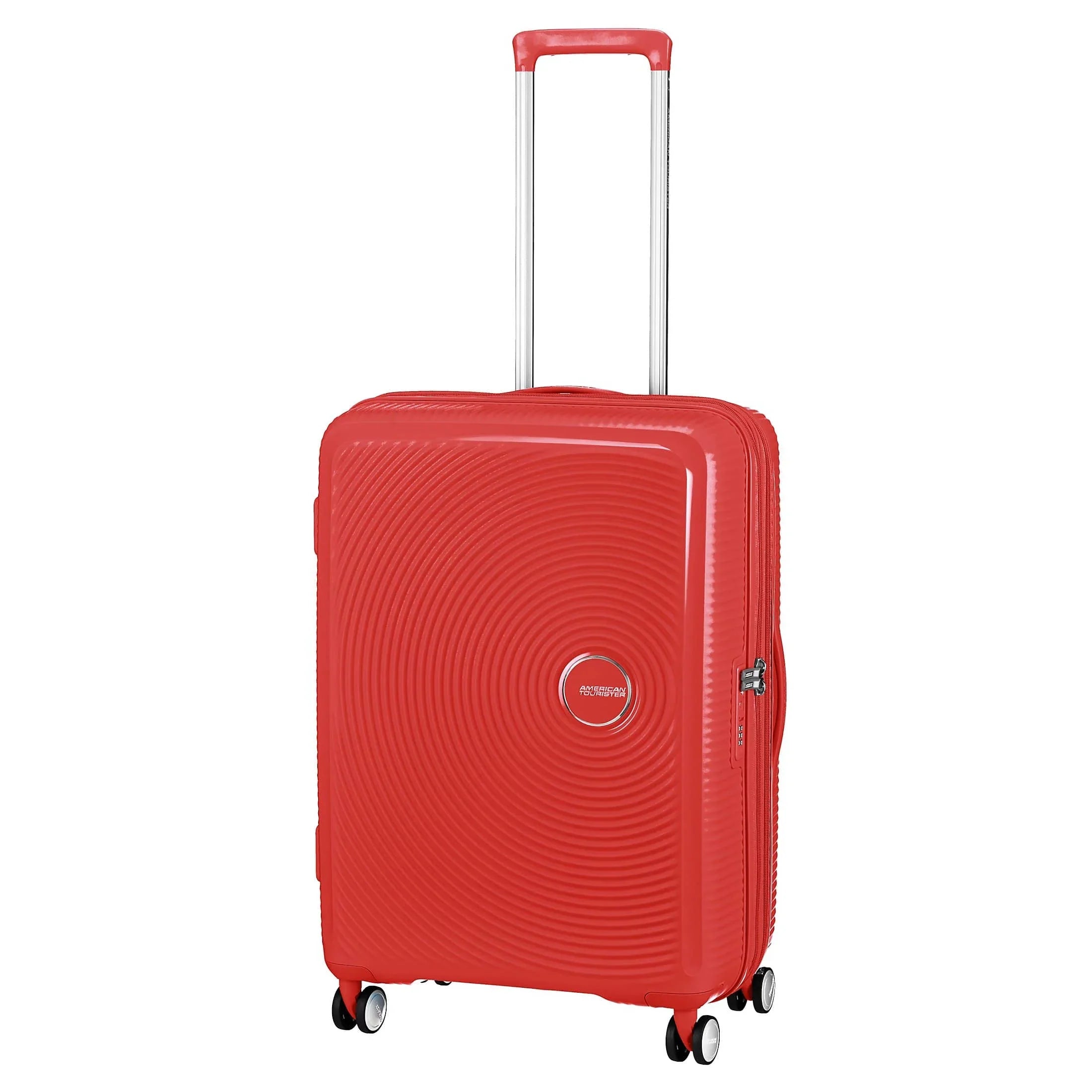American Tourister Soundbox 4-Rollen-Trolley 67 cm - coral red
