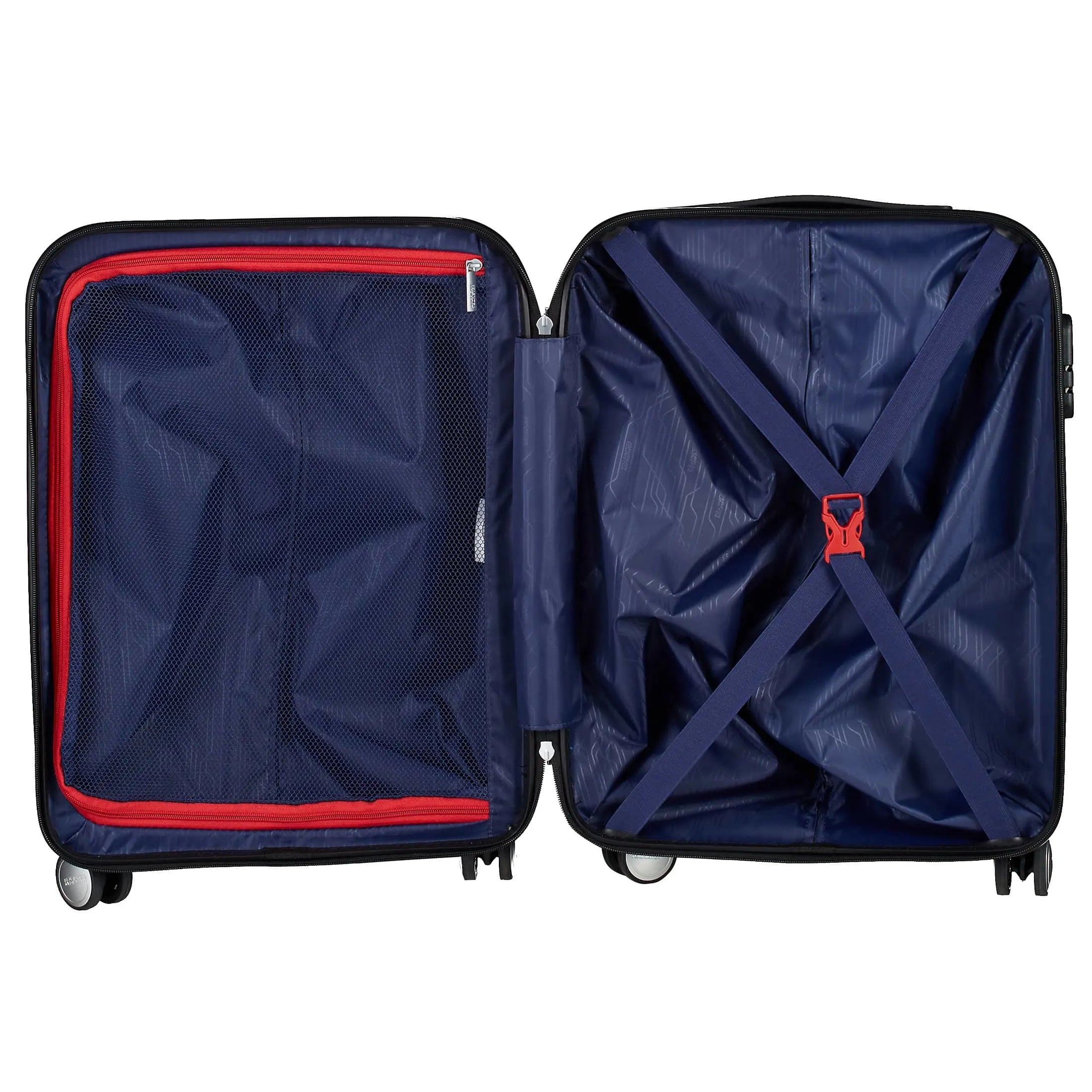 American Tourister Tracklite 4-Rollen Kabinentrolley 55 cm - flame red
