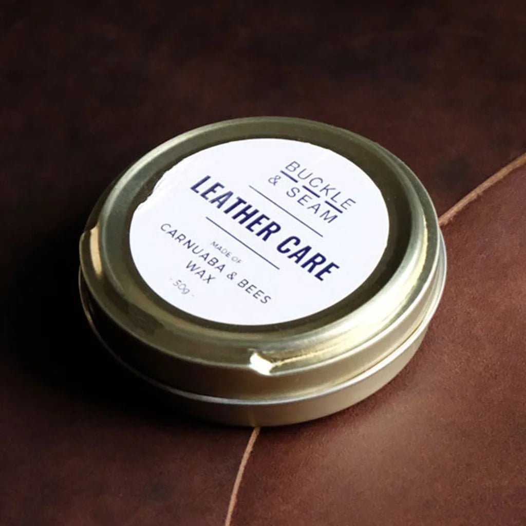 Buckle & Seam leather care product - Carnauba/beeswax