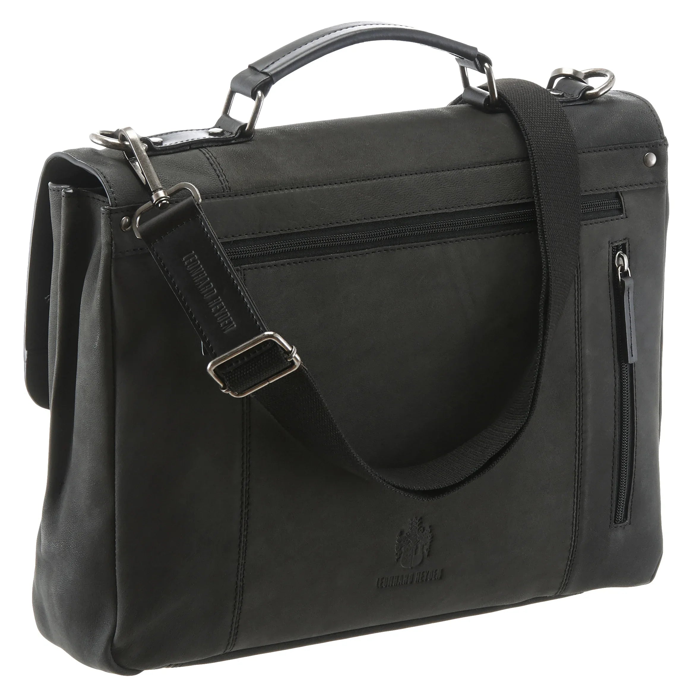 Leonhard Heyden Hudson laptop briefcase 40 cm - black