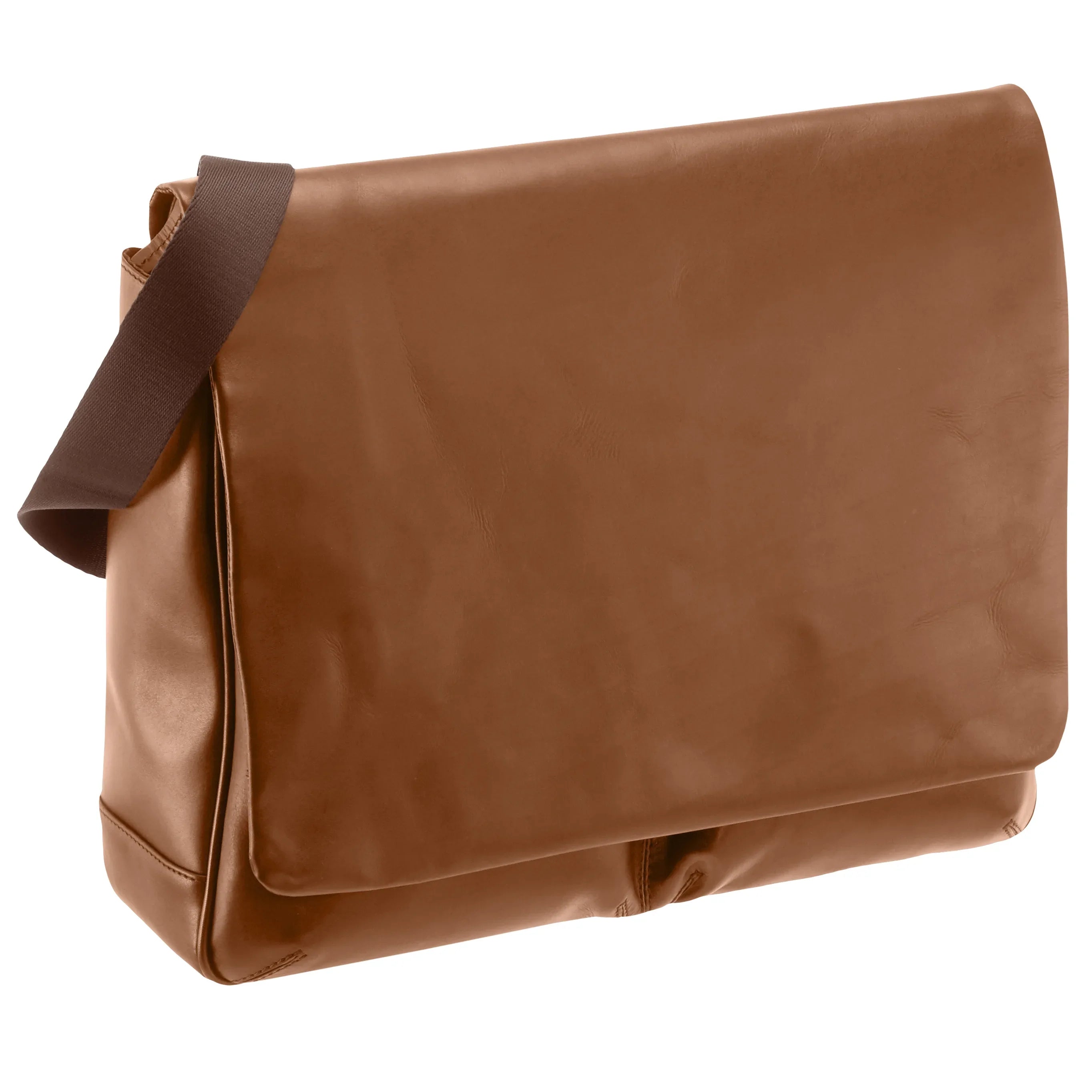 Leonhard Heyden Chicago shoulder bag L 38 cm - brown