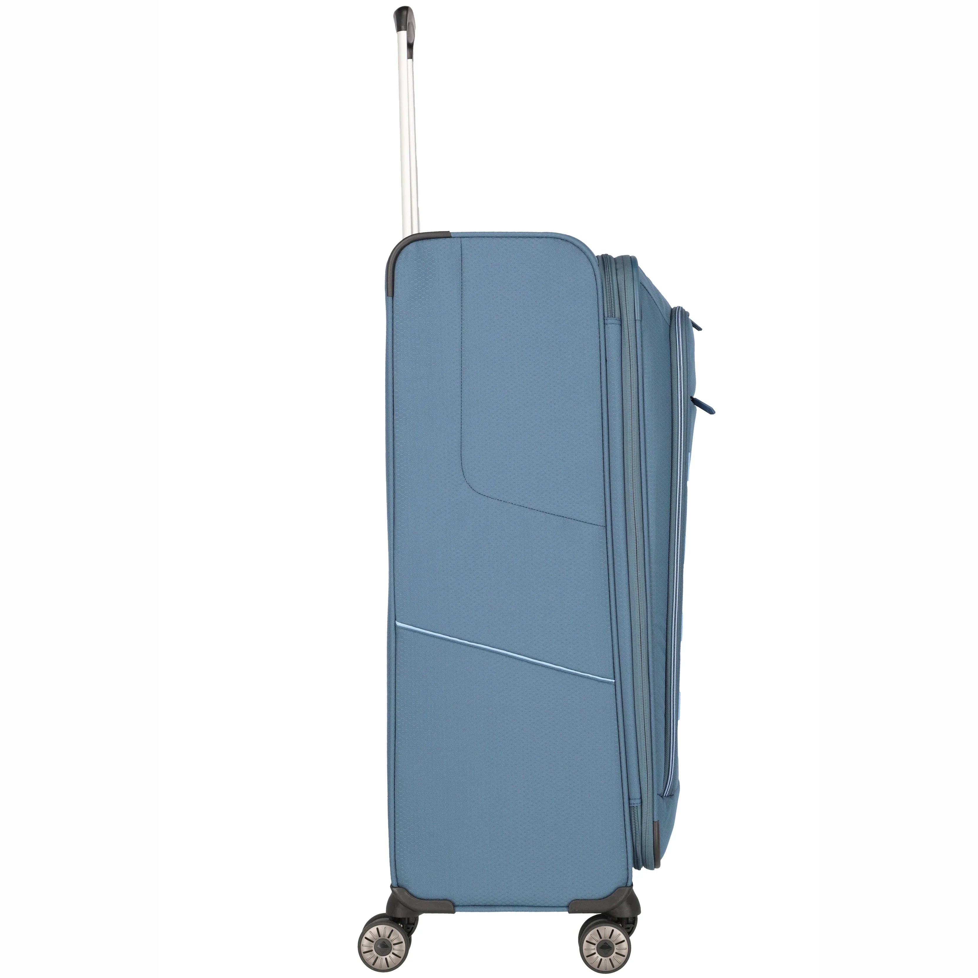 Travelite Skaii 4-Rollen Trolley 78 cm - Panoramablau