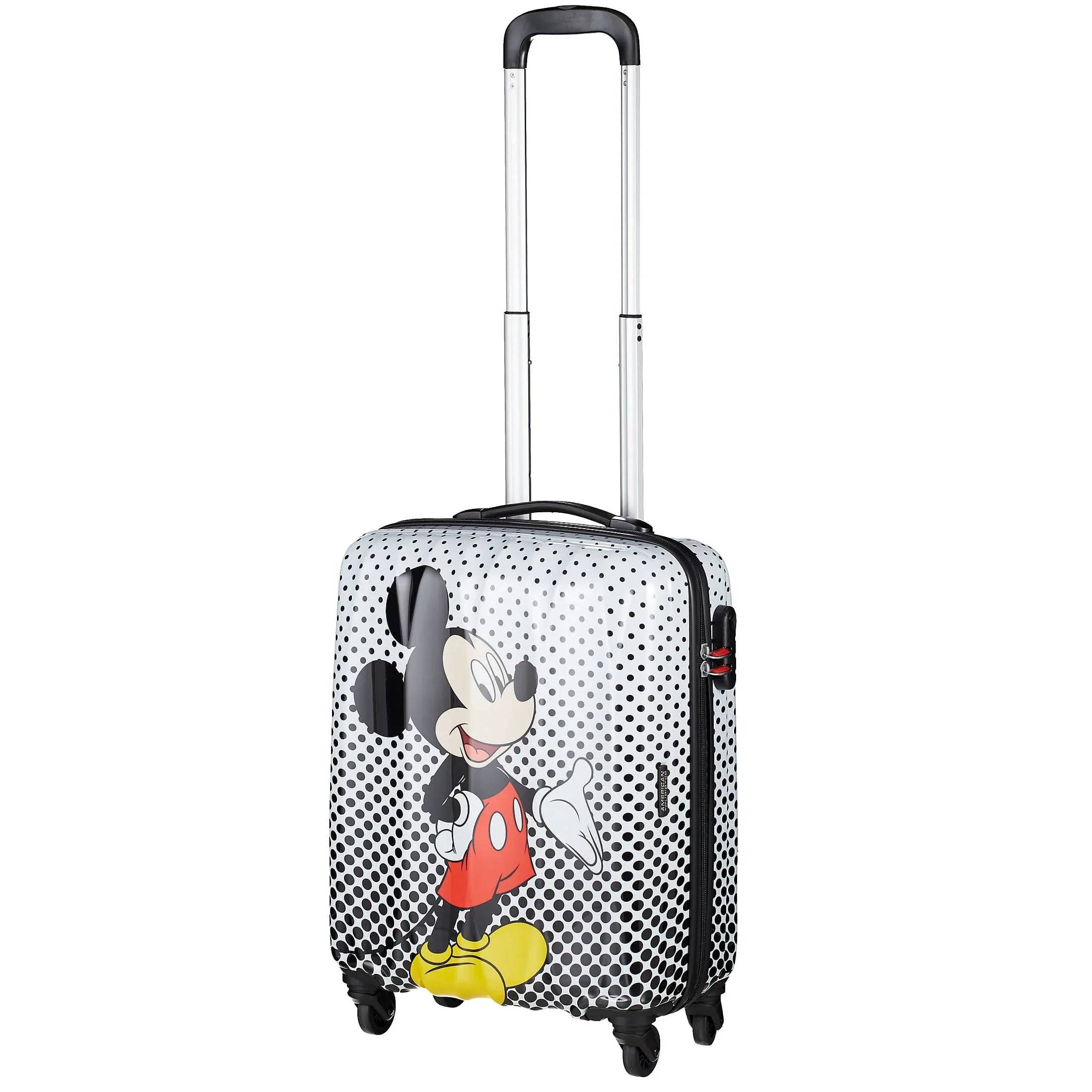 American Tourister Disney Legends Alfatwist 2.0 4-wheel cabin trolley 55 cm - mickey mouse polka dot