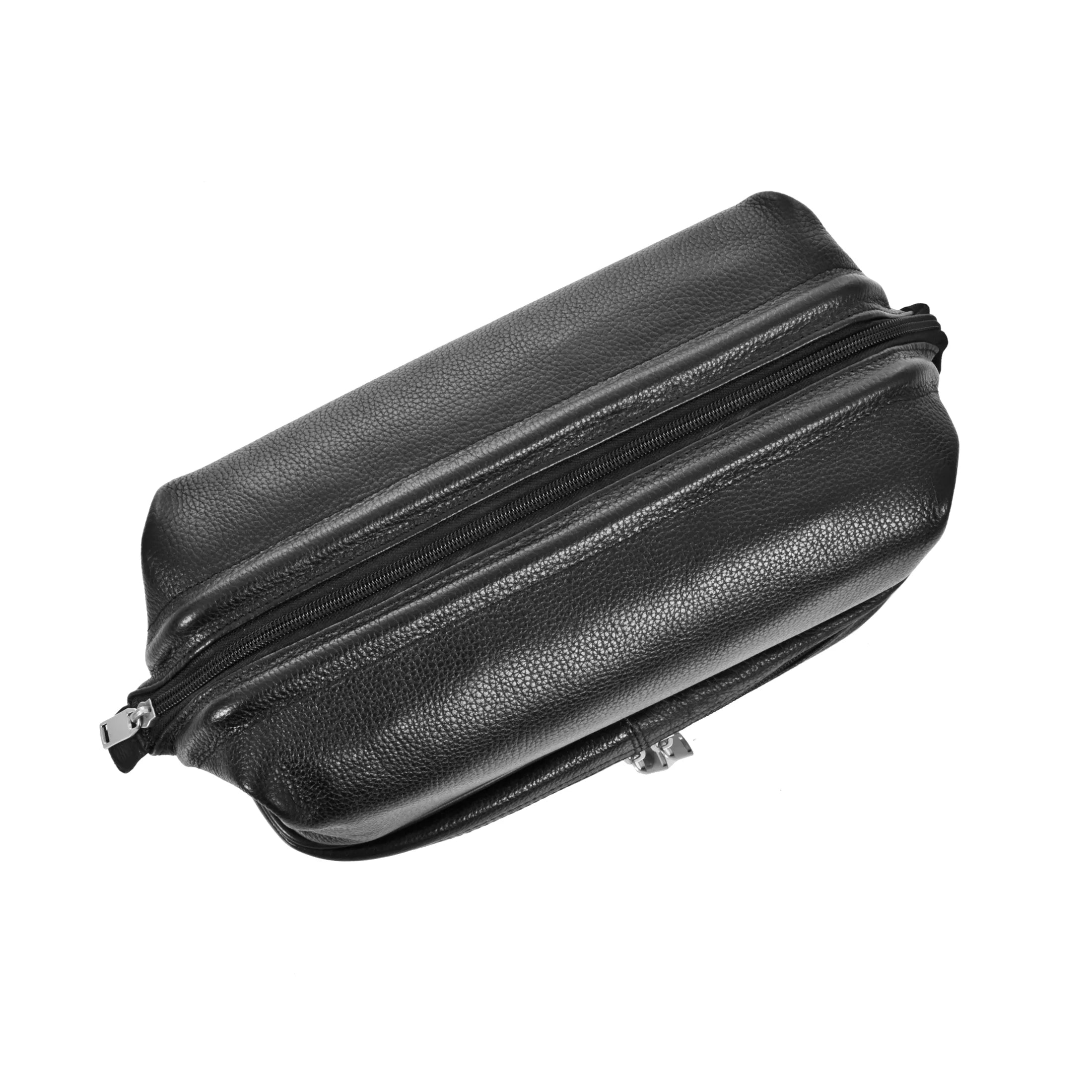 Leather 2025 toiletry bag