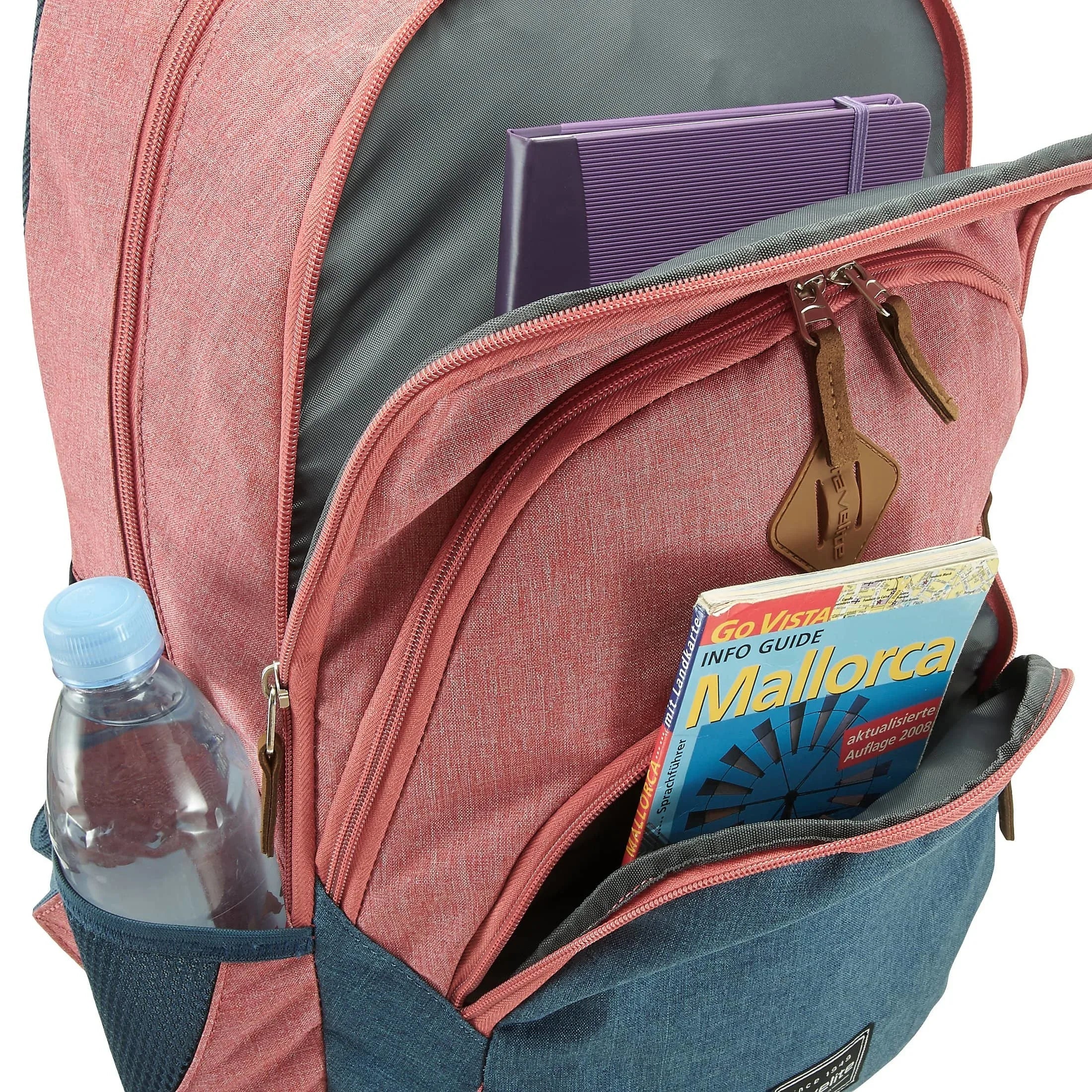 Travelite Basics Backpack Melagne 45 cm - brown