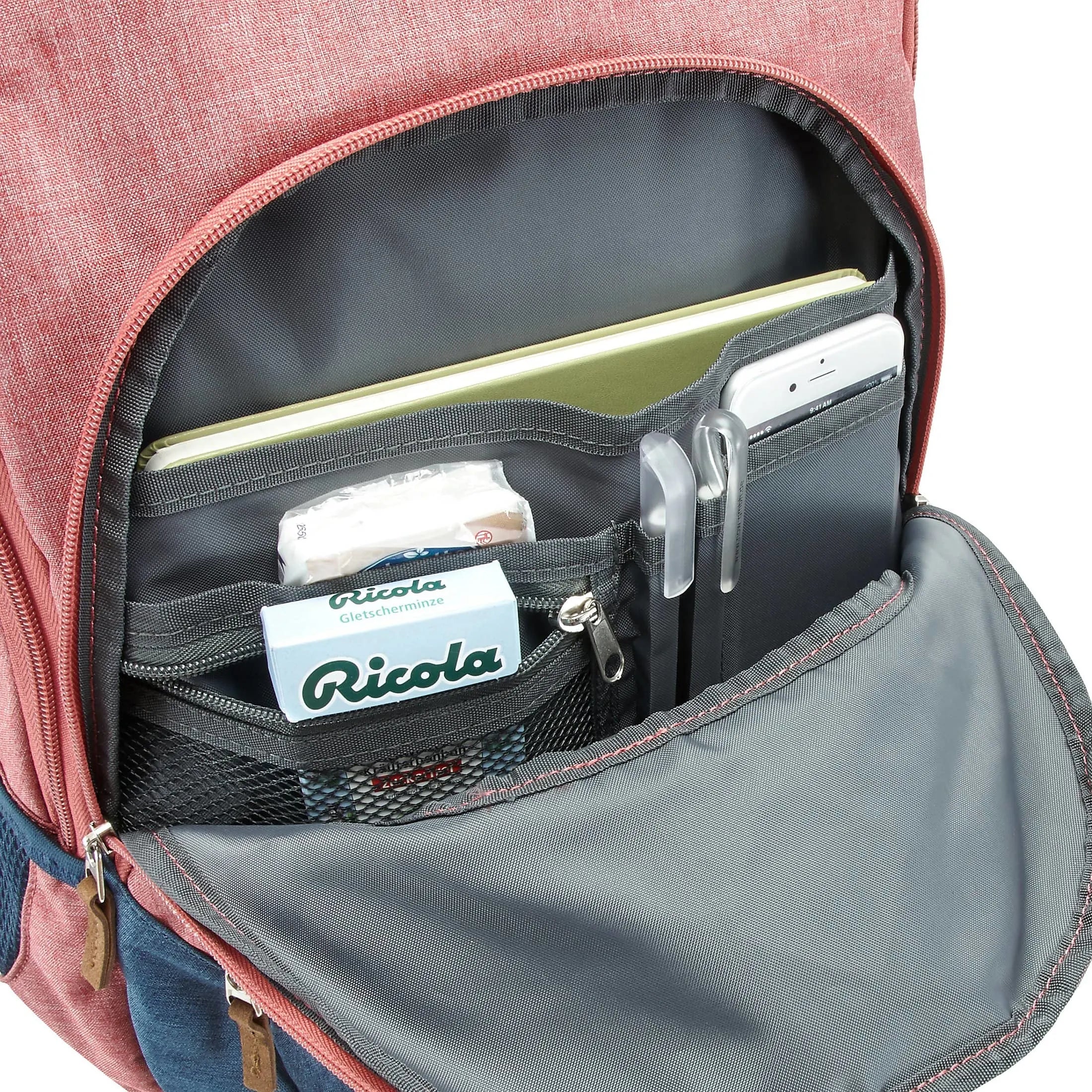 Travelite Basics Rucksack Melagne 45 cm - grün-grau