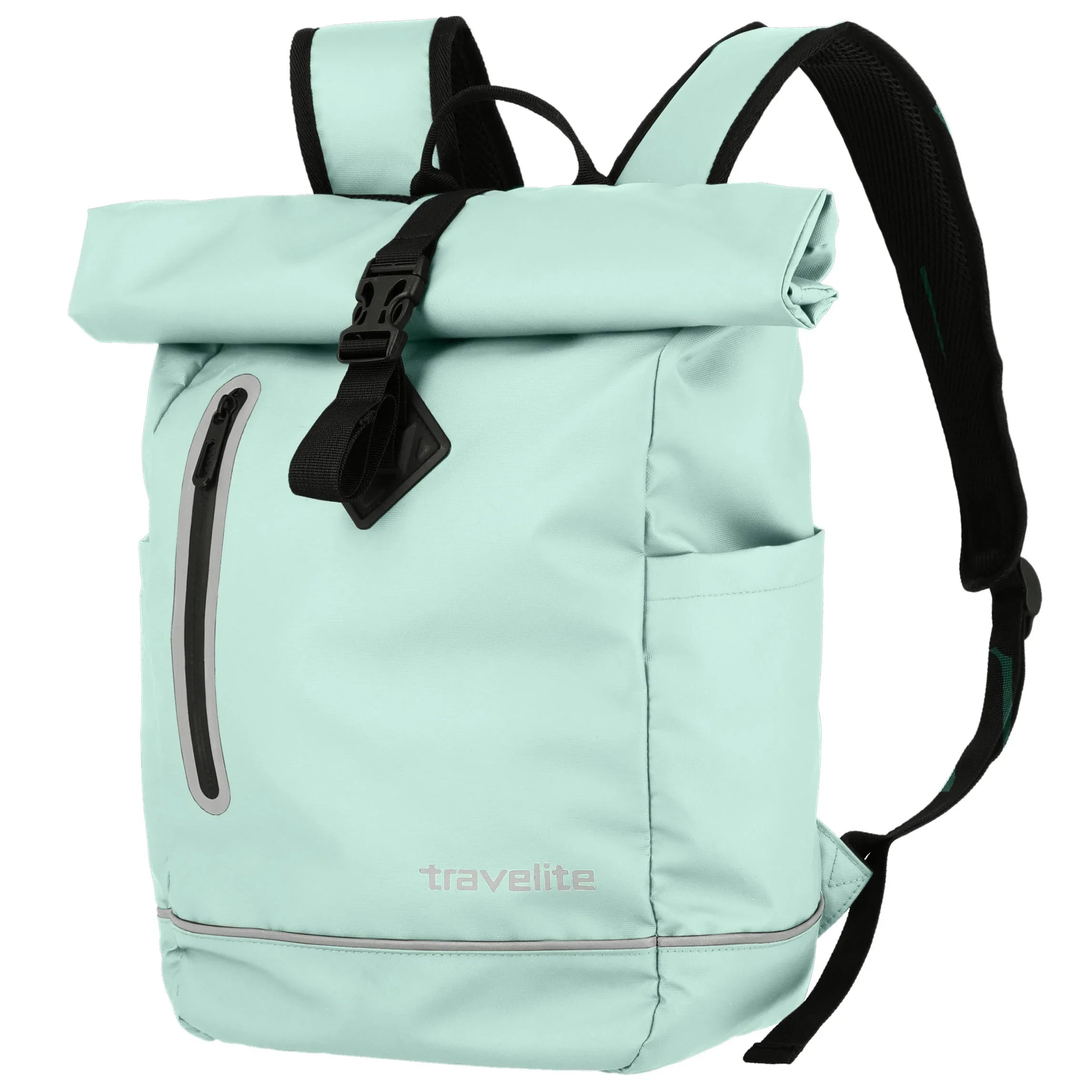 Bâche pour sac à dos enroulable Travelite Basics 48 cm - Menthe