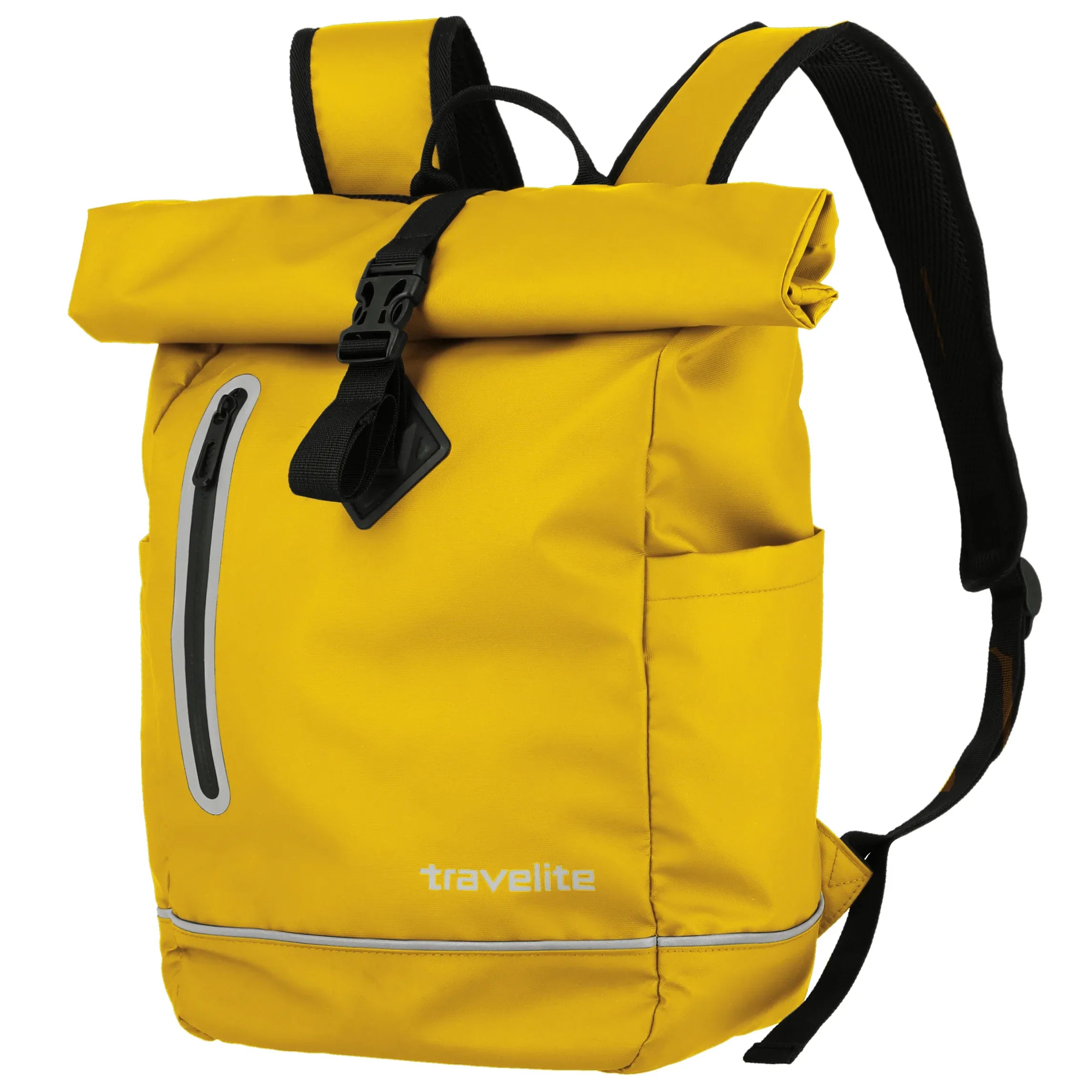 Bâche pour sac à dos enroulable Travelite Basics 48 cm - Jaune