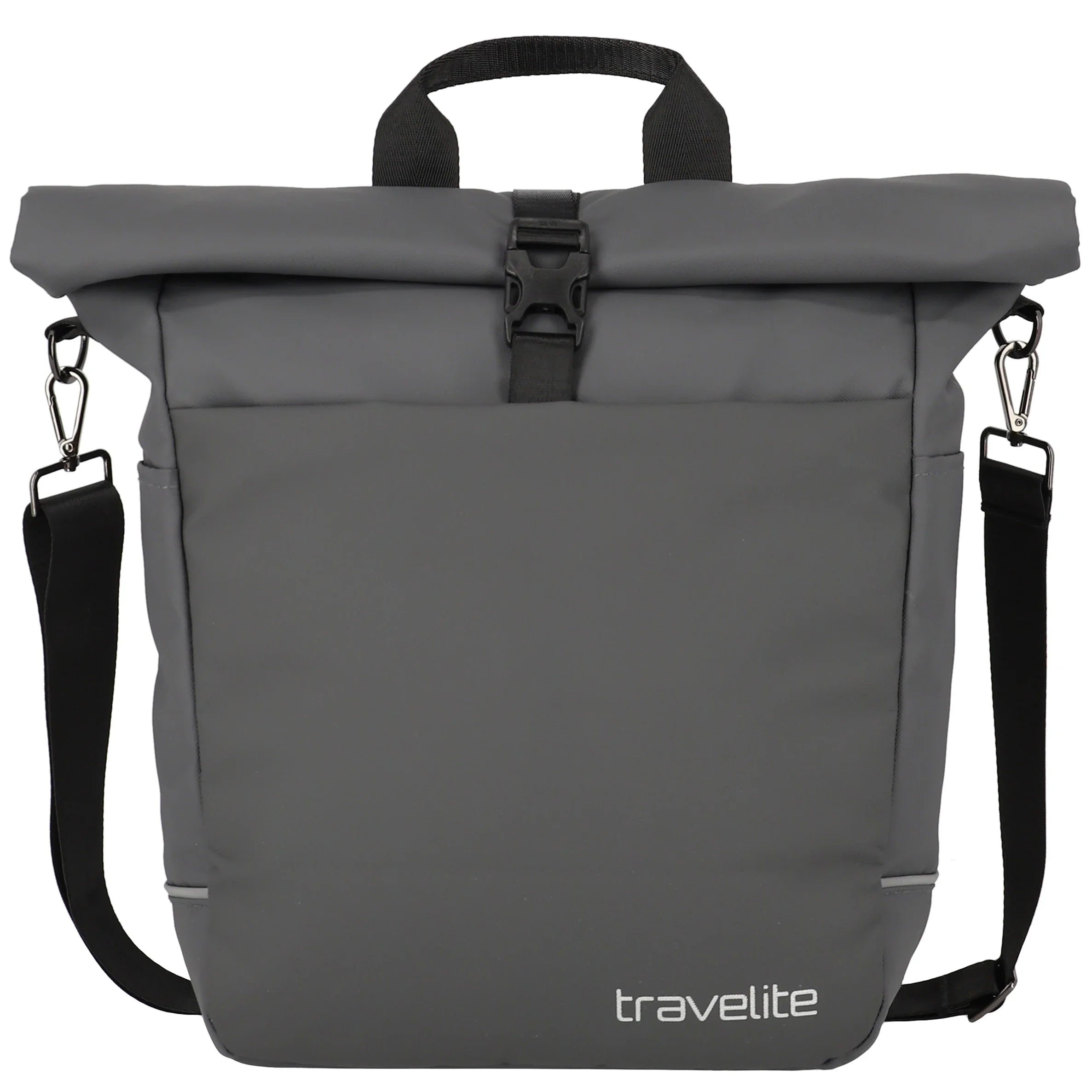 Travelite Basics tarpaulin shoulder bike bag 40 cm - anthracite
