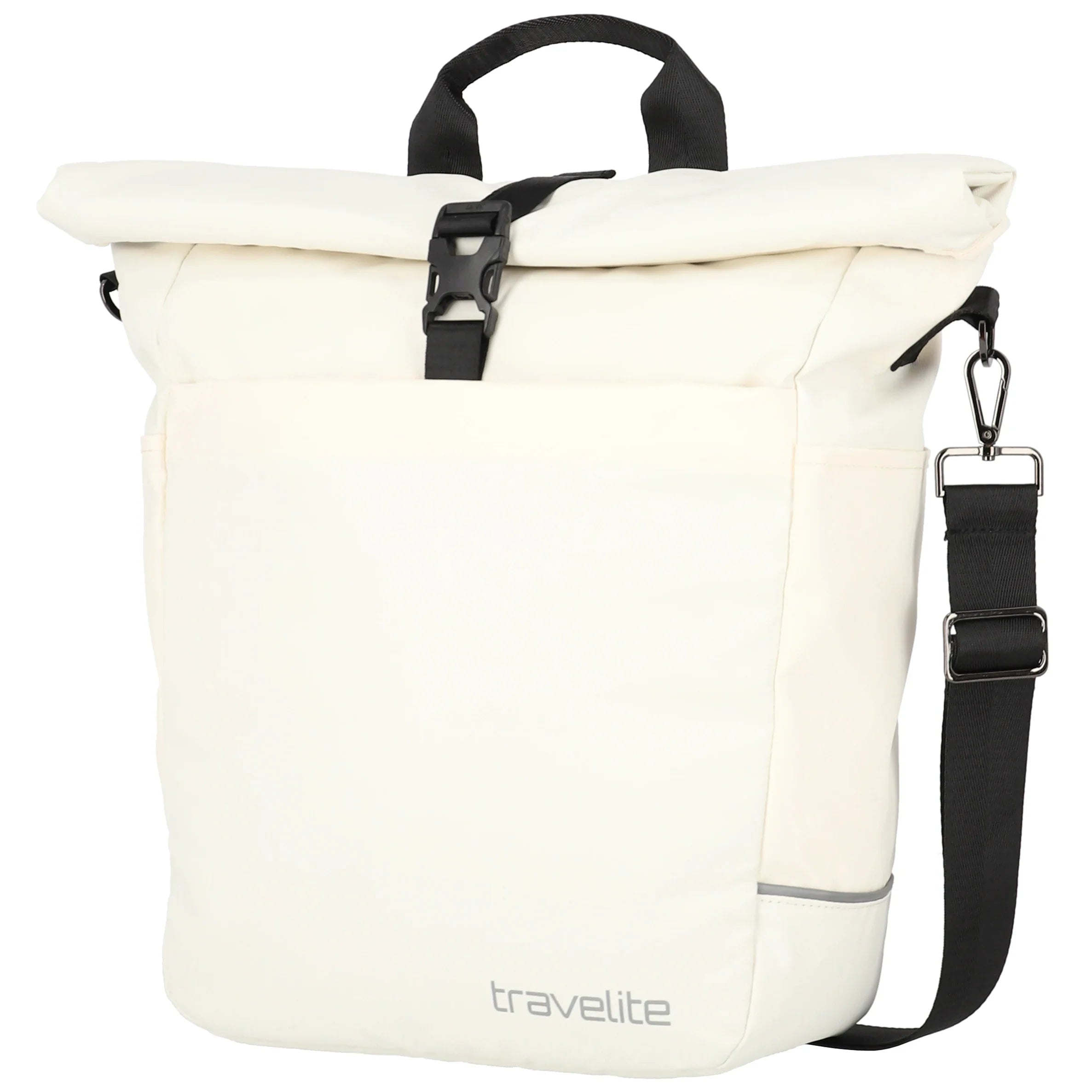 Travelite Basics tarpaulin shoulder bike bag 40 cm - white