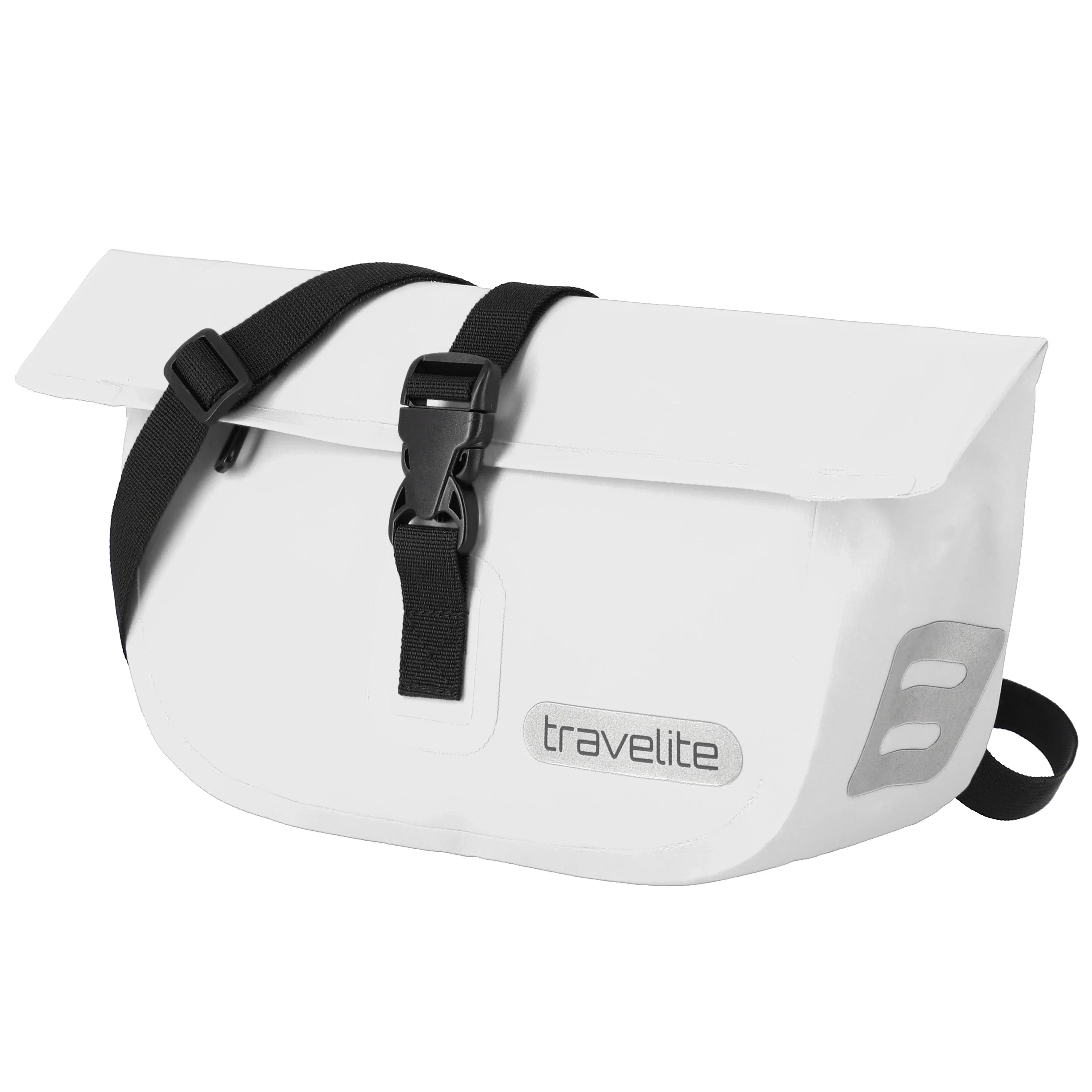 Sacoche de guidon Travelite Basics 29 cm - blanc