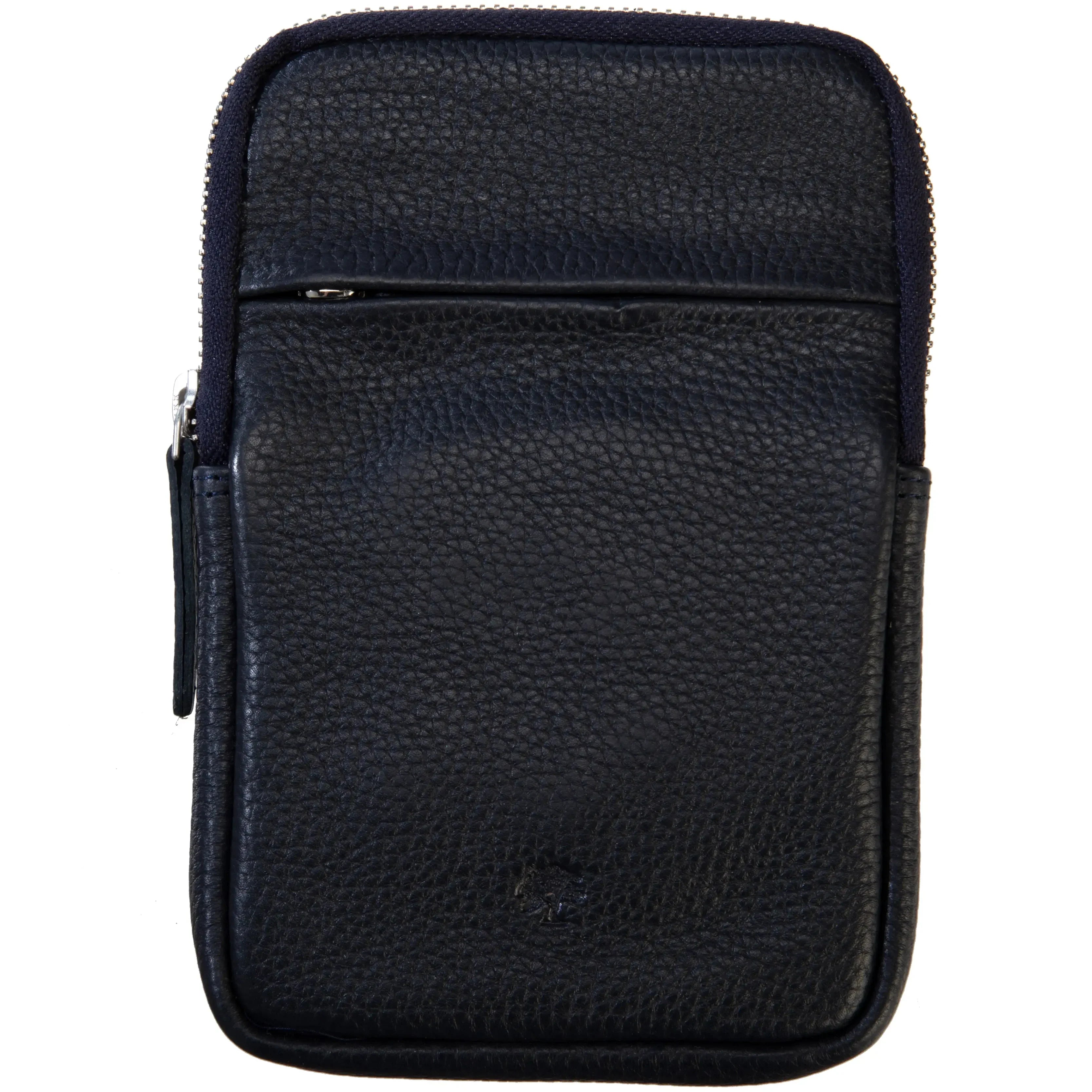 koffer-direkt.de Prato cell phone shoulder bag 19 cm - dark blue