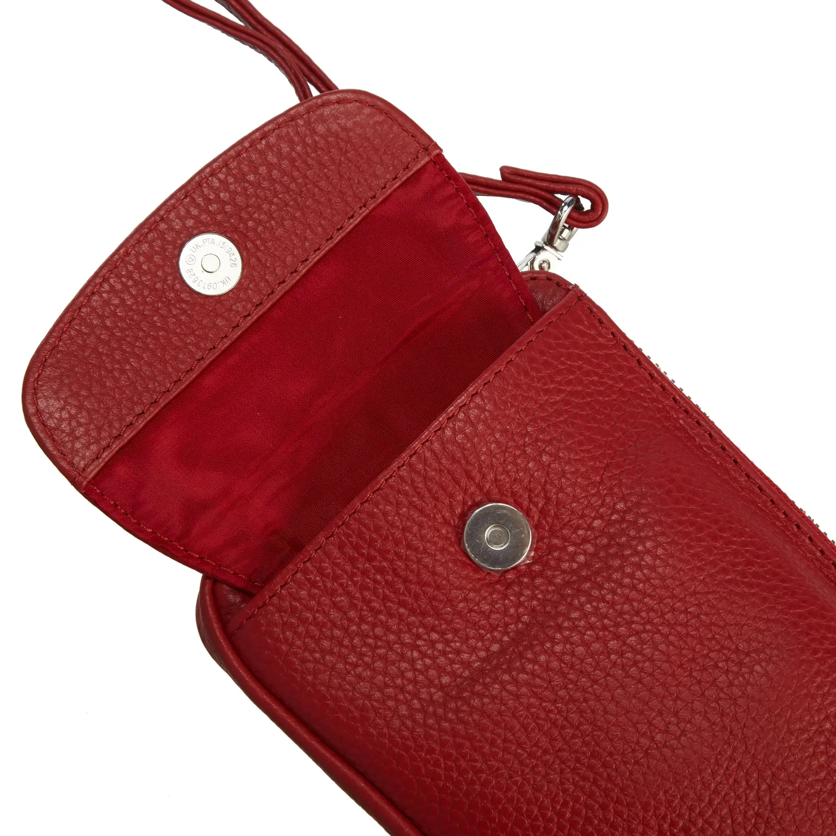koffer-direkt.de Prato cell phone case 17 cm - red