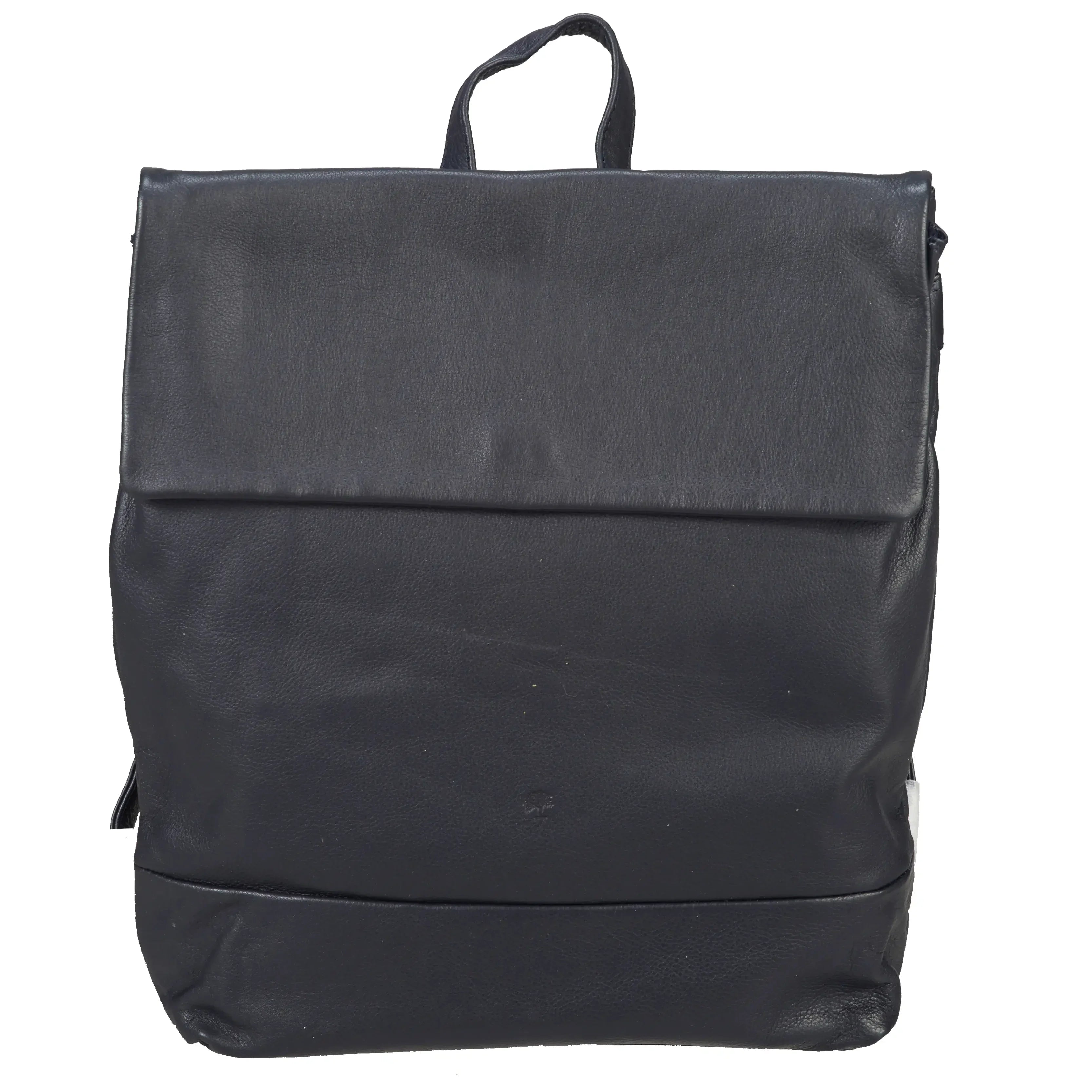 koffer-direkt.de Prato leather backpack 34 cm - dark blue