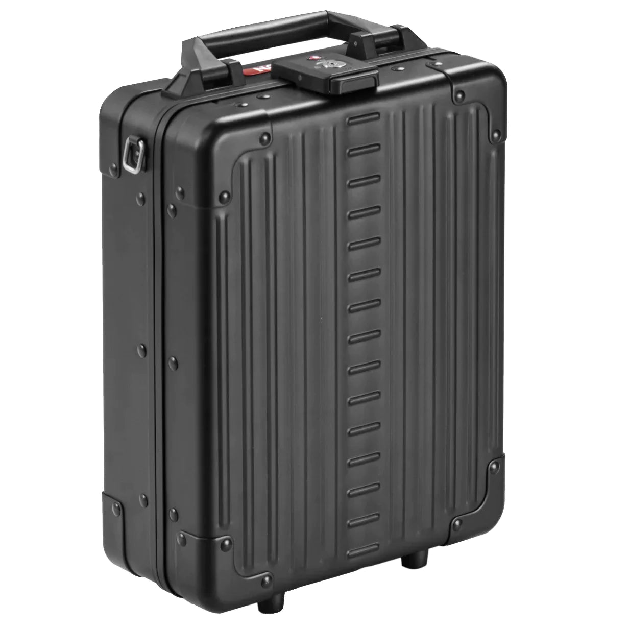 Aleon Vertical Aluminum Briefcase 42 cm - Onyx