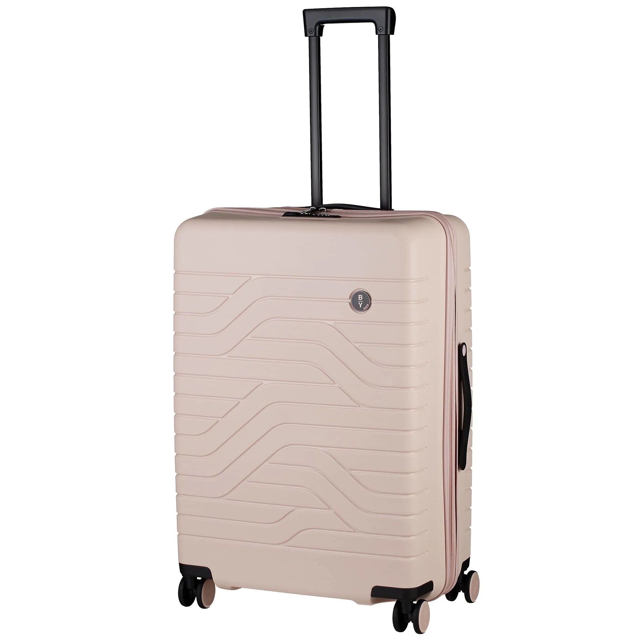 BY by Brics Chariot 4 roues Ulisse 71 cm - rose perle