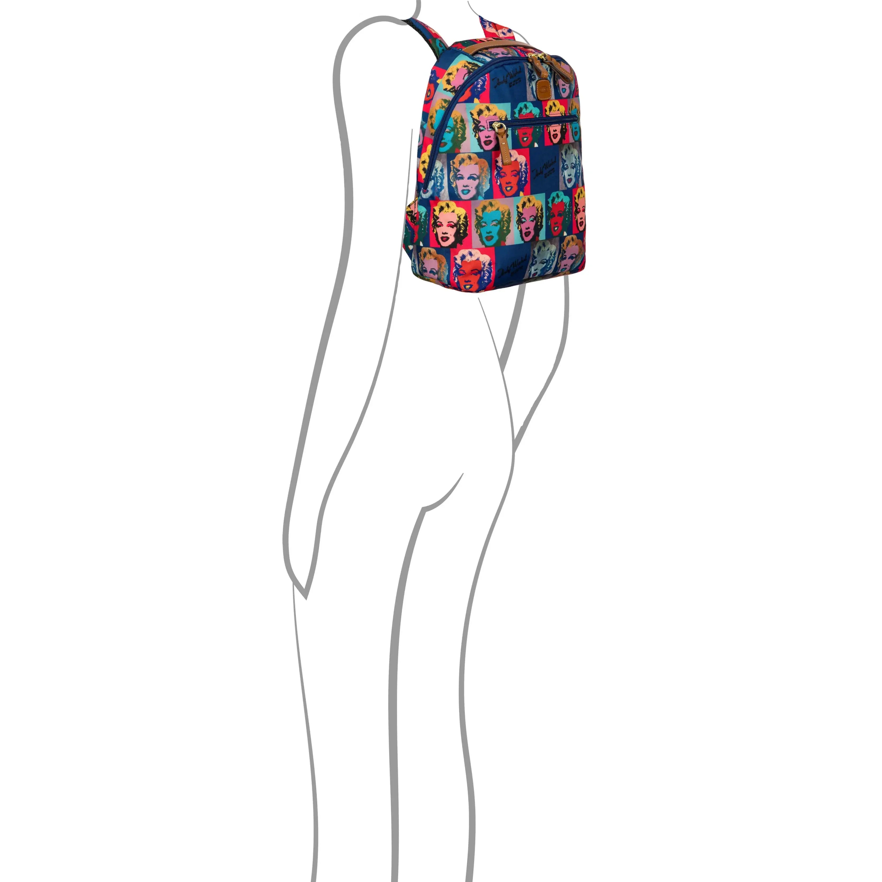 Brics Andy Warhol Rucksack 34 cm - Marilyn