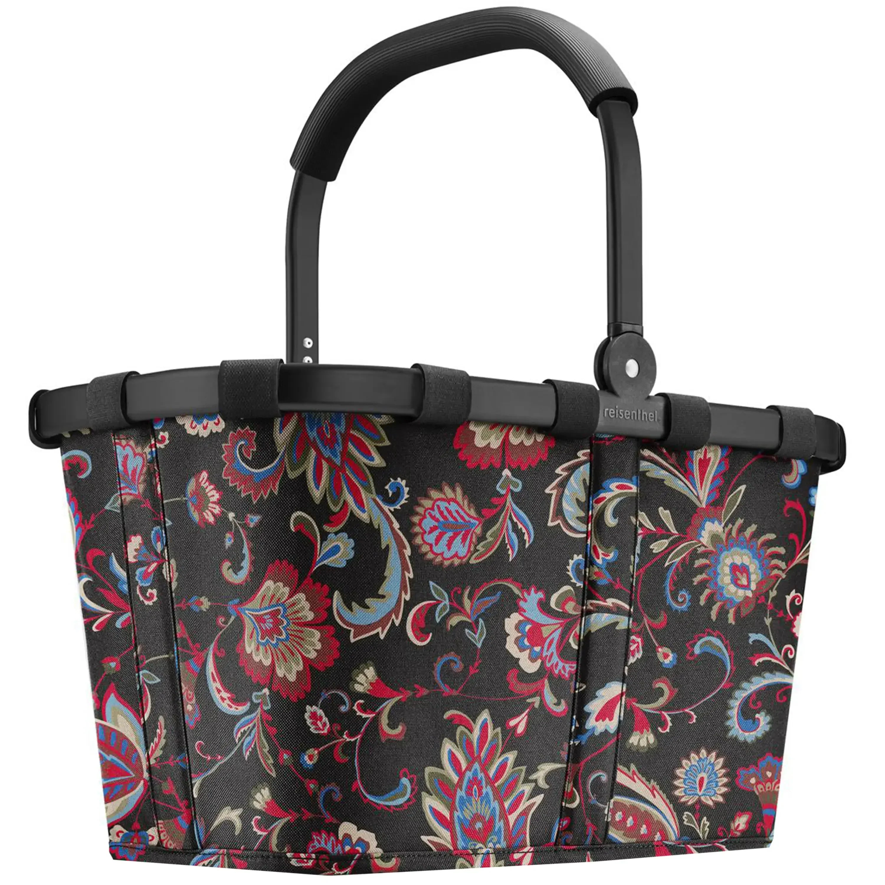 Reisenthel Shopping Carrybag shopping basket 48 cm - frame paisley black