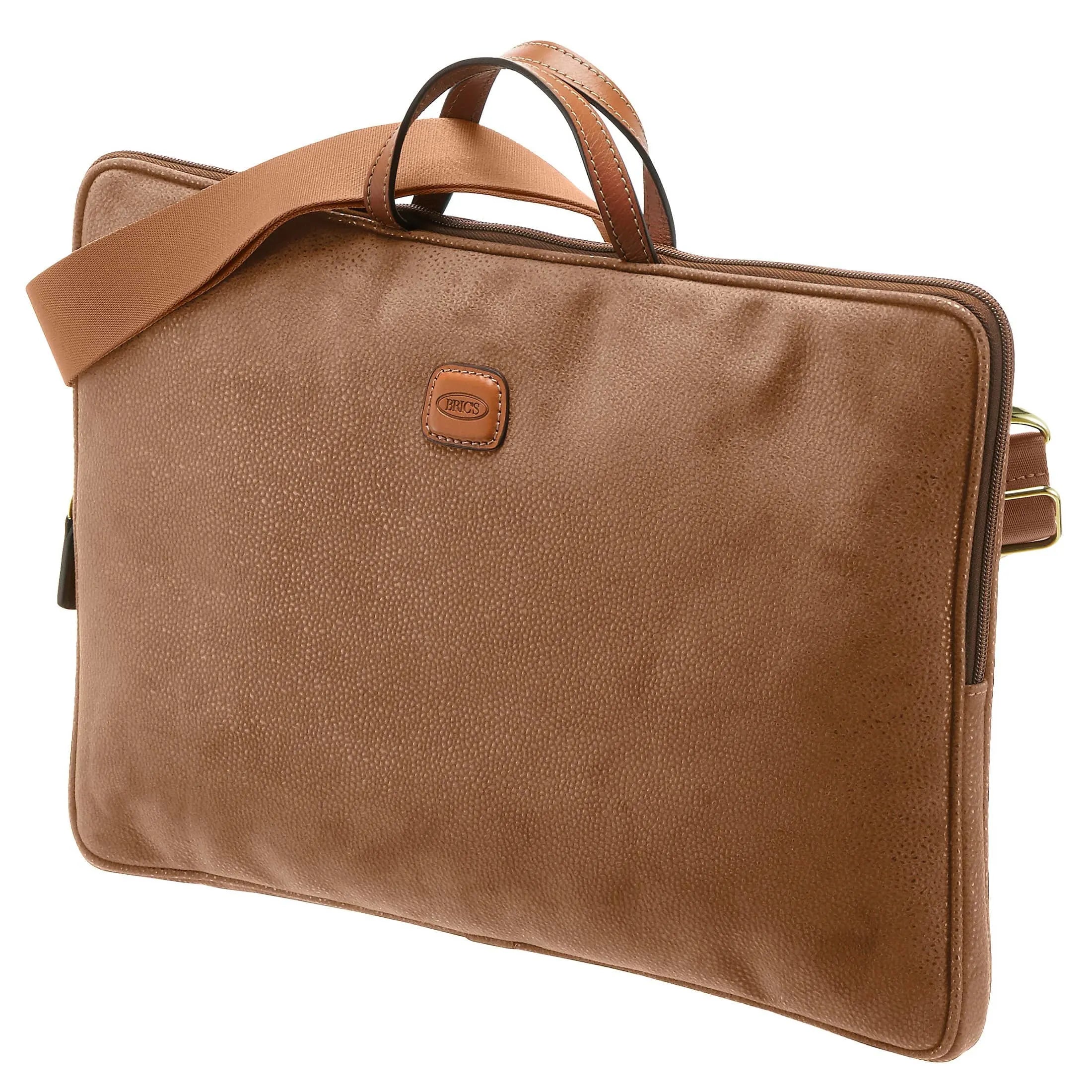 Brics Life briefcase 42 cm camel
