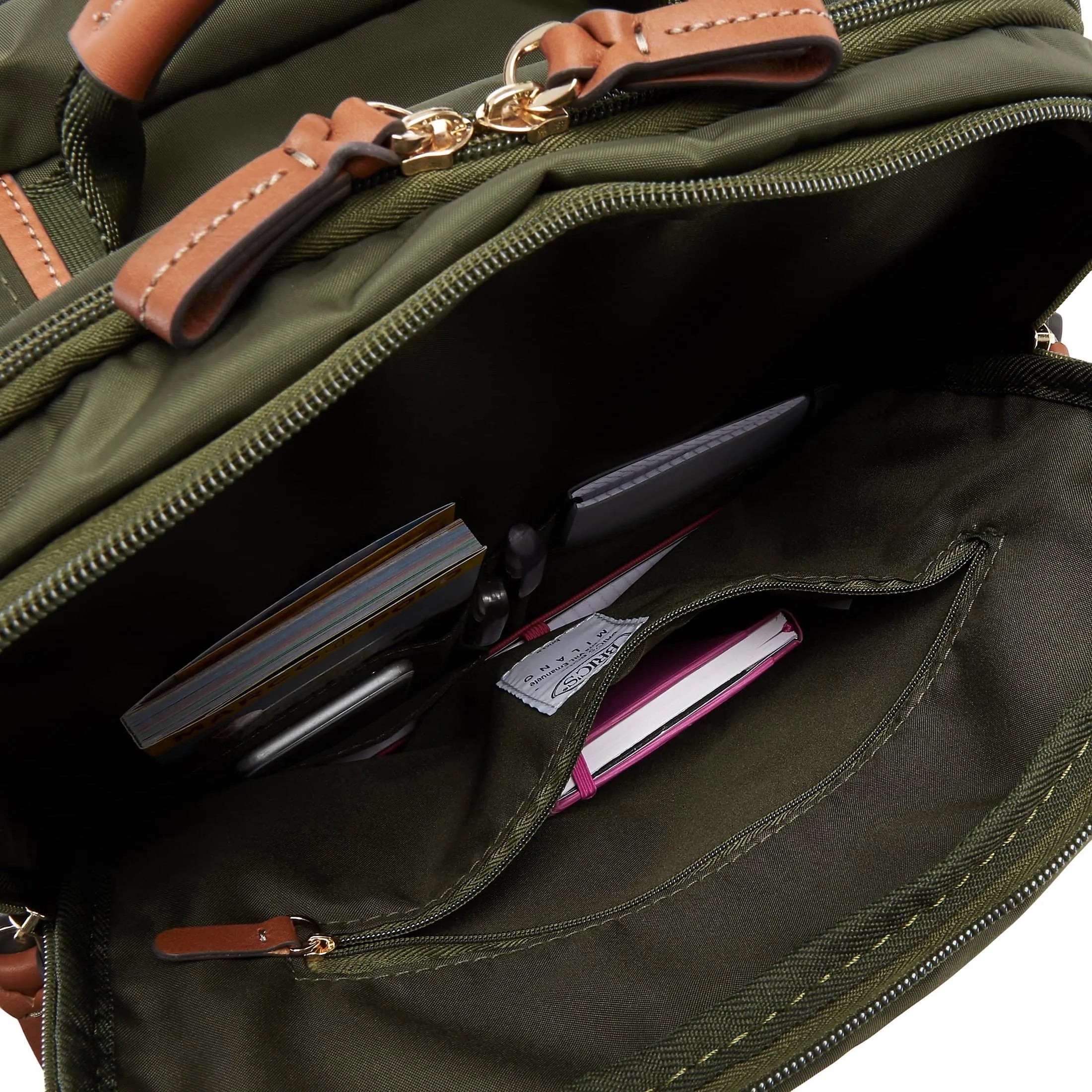 Brics X-Travel backpack 42 cm - olive
