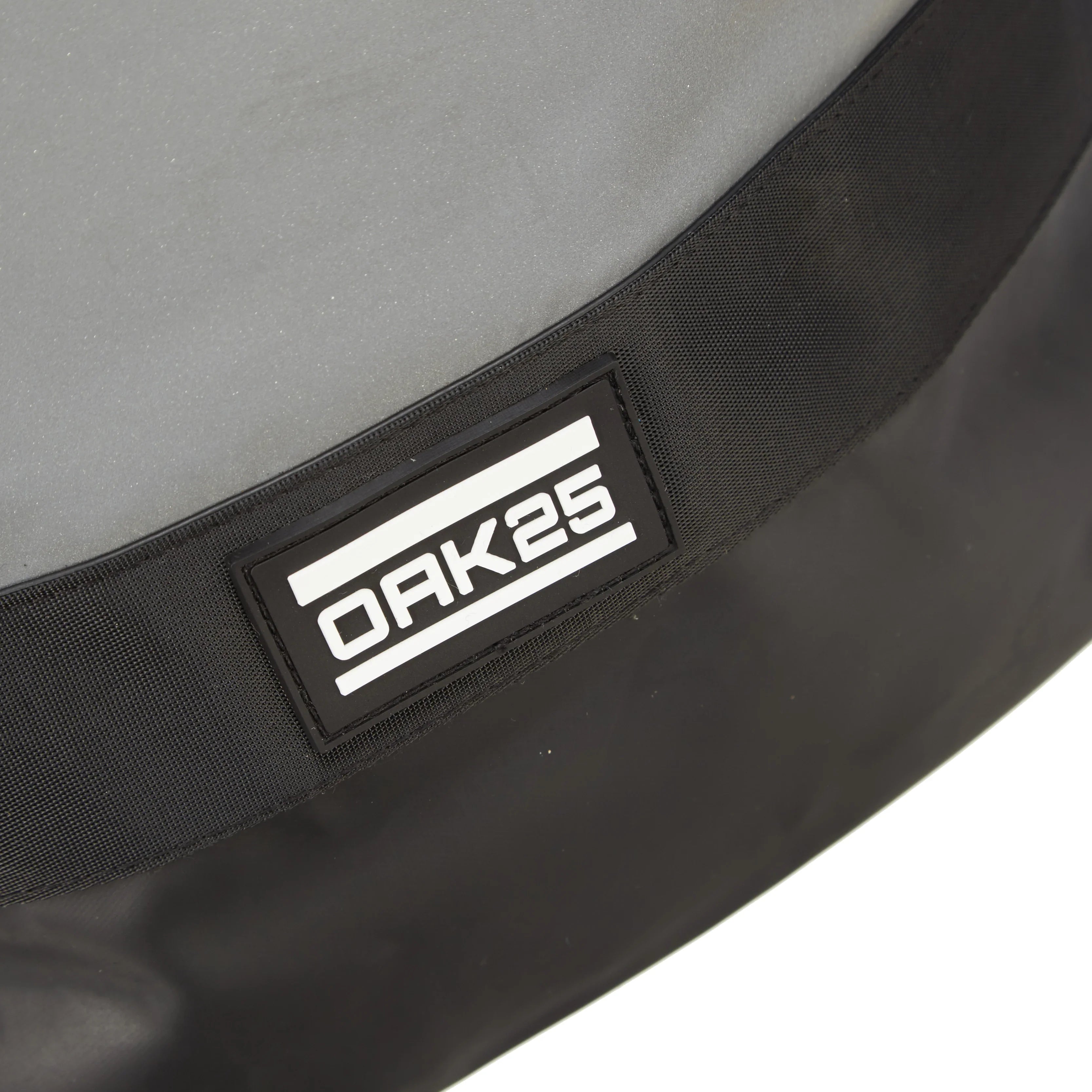 Oak25 Rolltop Reflektierender Rucksack 45 cm - Grey/Black