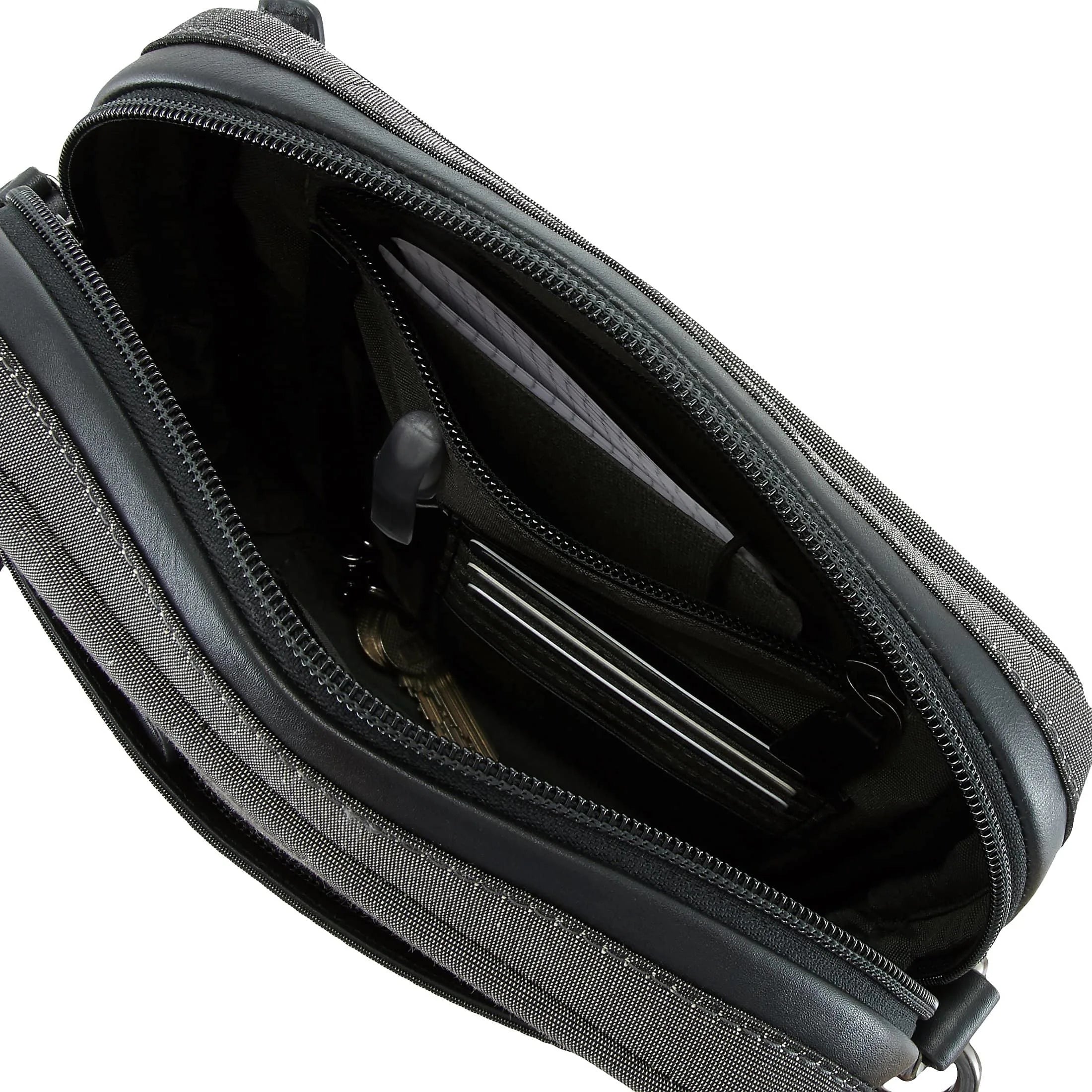 Brics Monza sac bandoulière 28 cm - noir