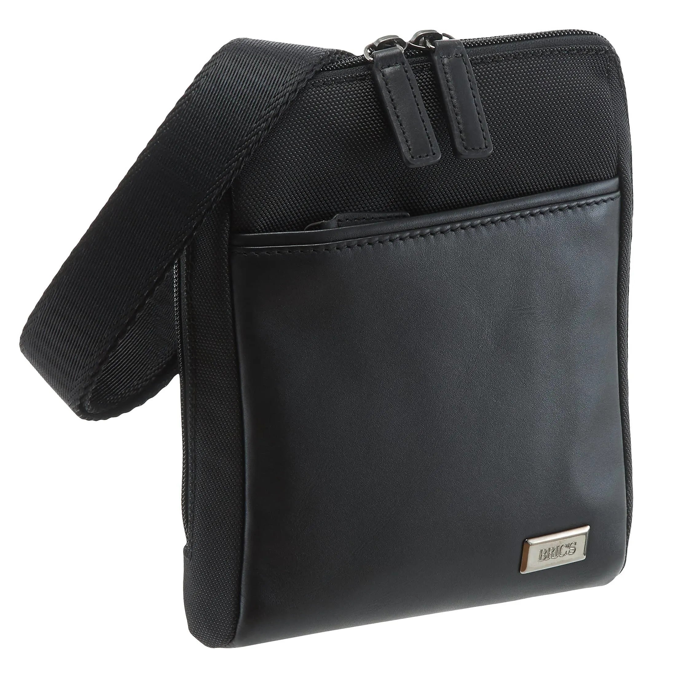 Brics Monza shoulder bag 22 cm - black