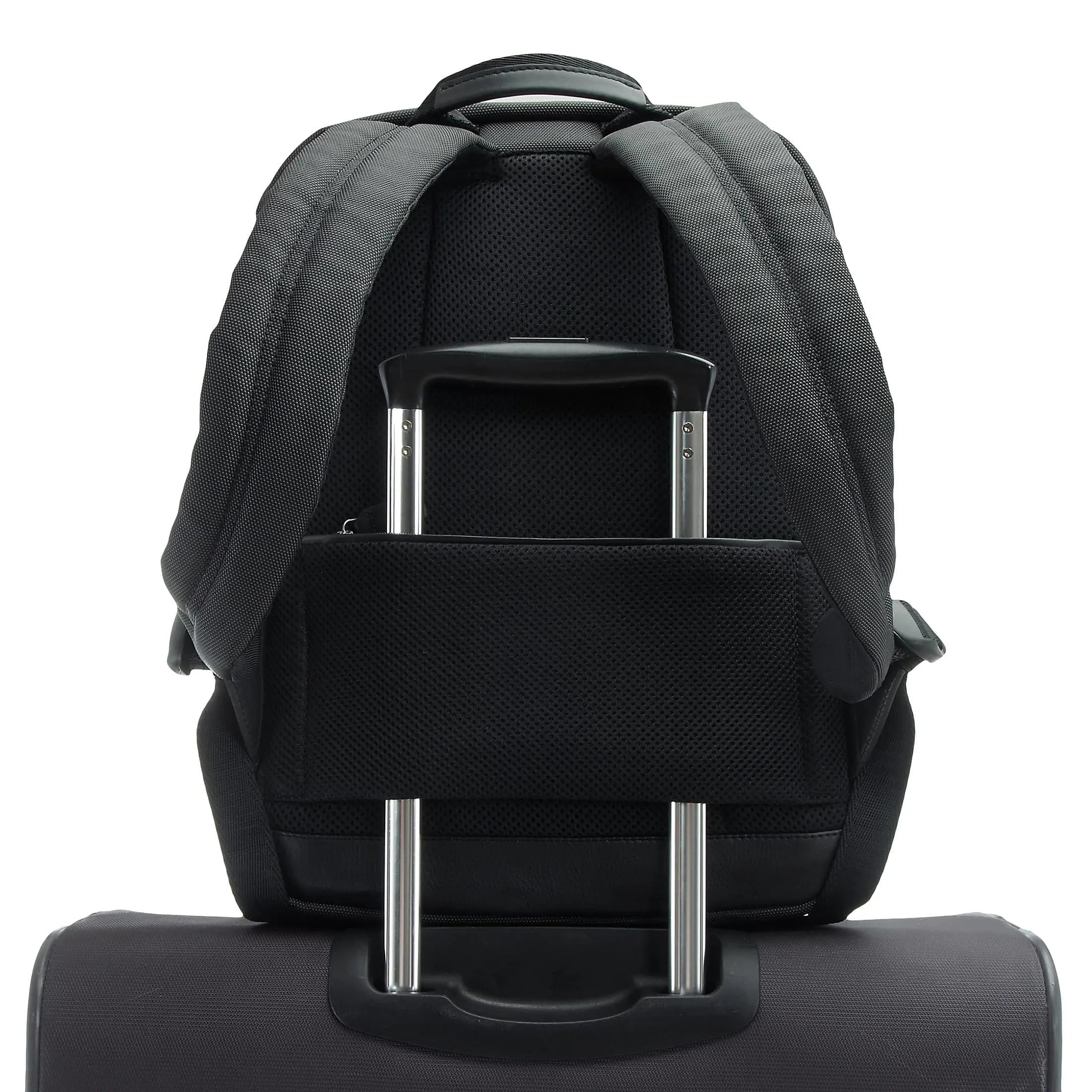 Brics Monza Urban Backpack 38 cm - gray-black