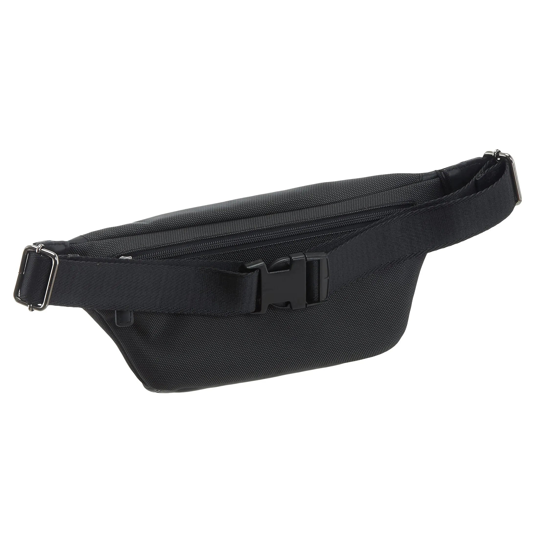 Brics Monza belt bag 38 cm - gray-black