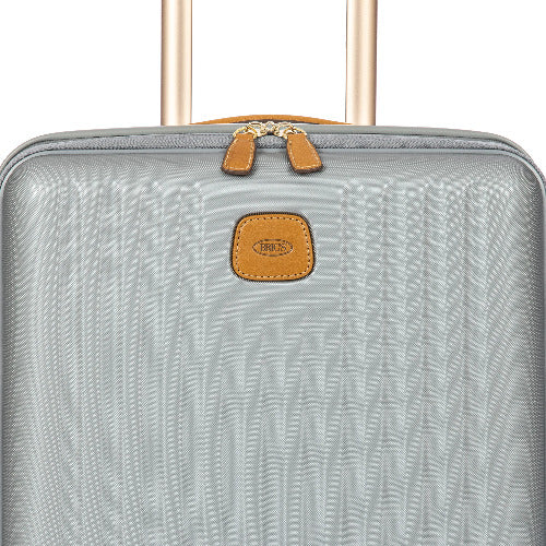 Brics Capri 4-Rollen Trolley mit Vortasche 55 cm - Blue
