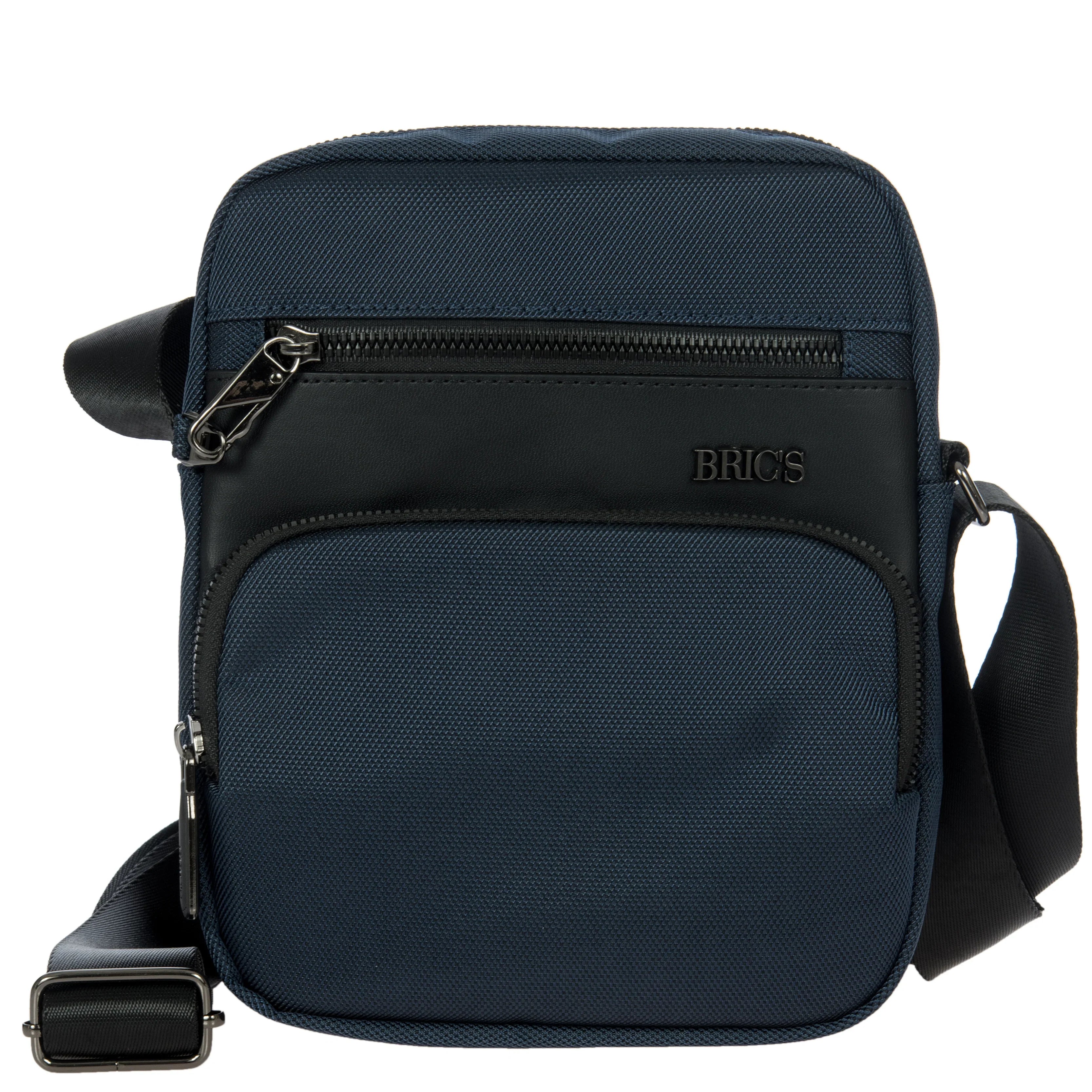 Brics Matera shoulder bag S 24 cm - Blue