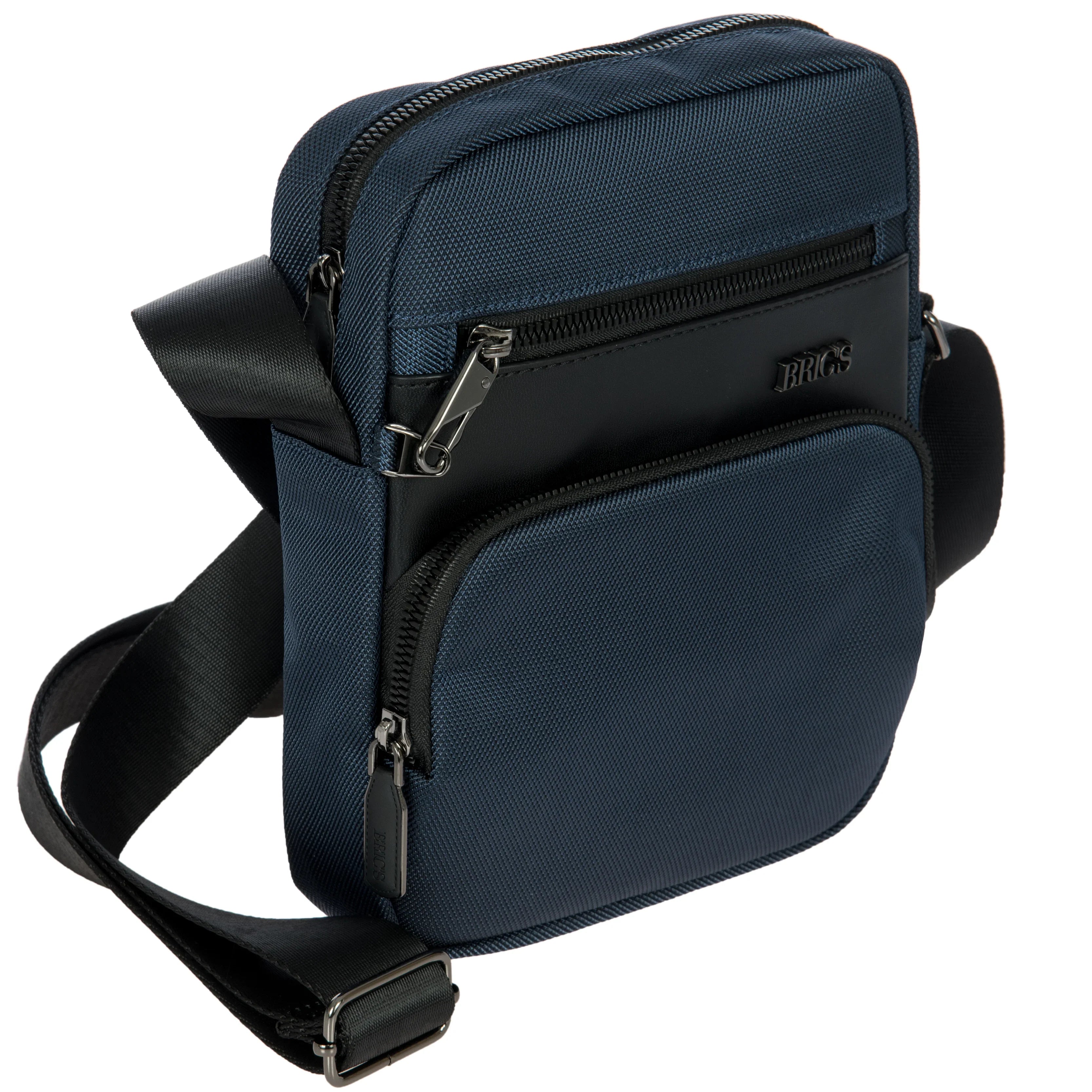 Brics Matera shoulder bag S 24 cm - Blue