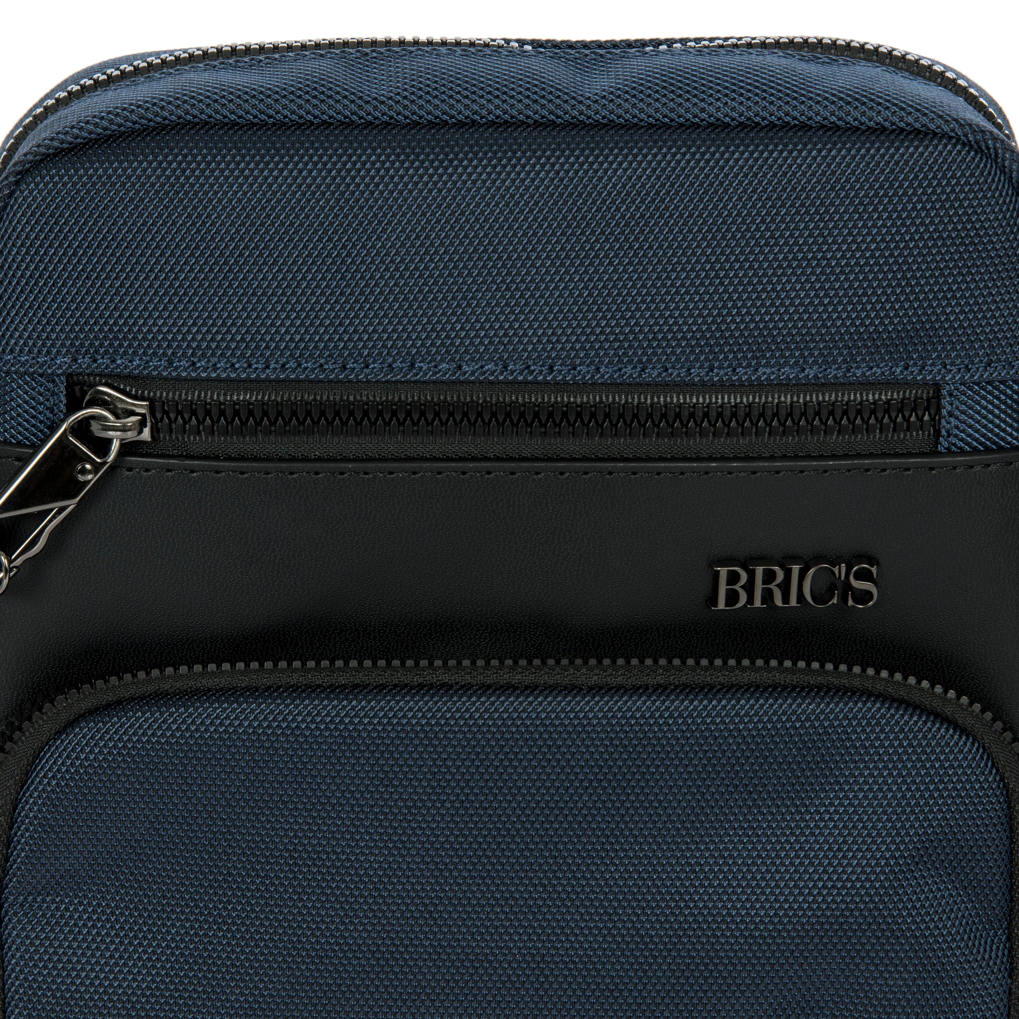 Brics Matera shoulder bag S 24 cm - Blue