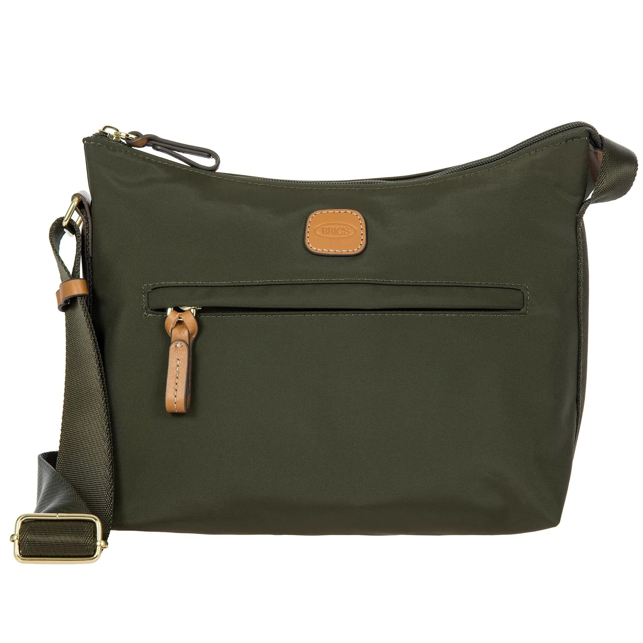 Brics X-Bag shoulder bag 25 cm - Olive