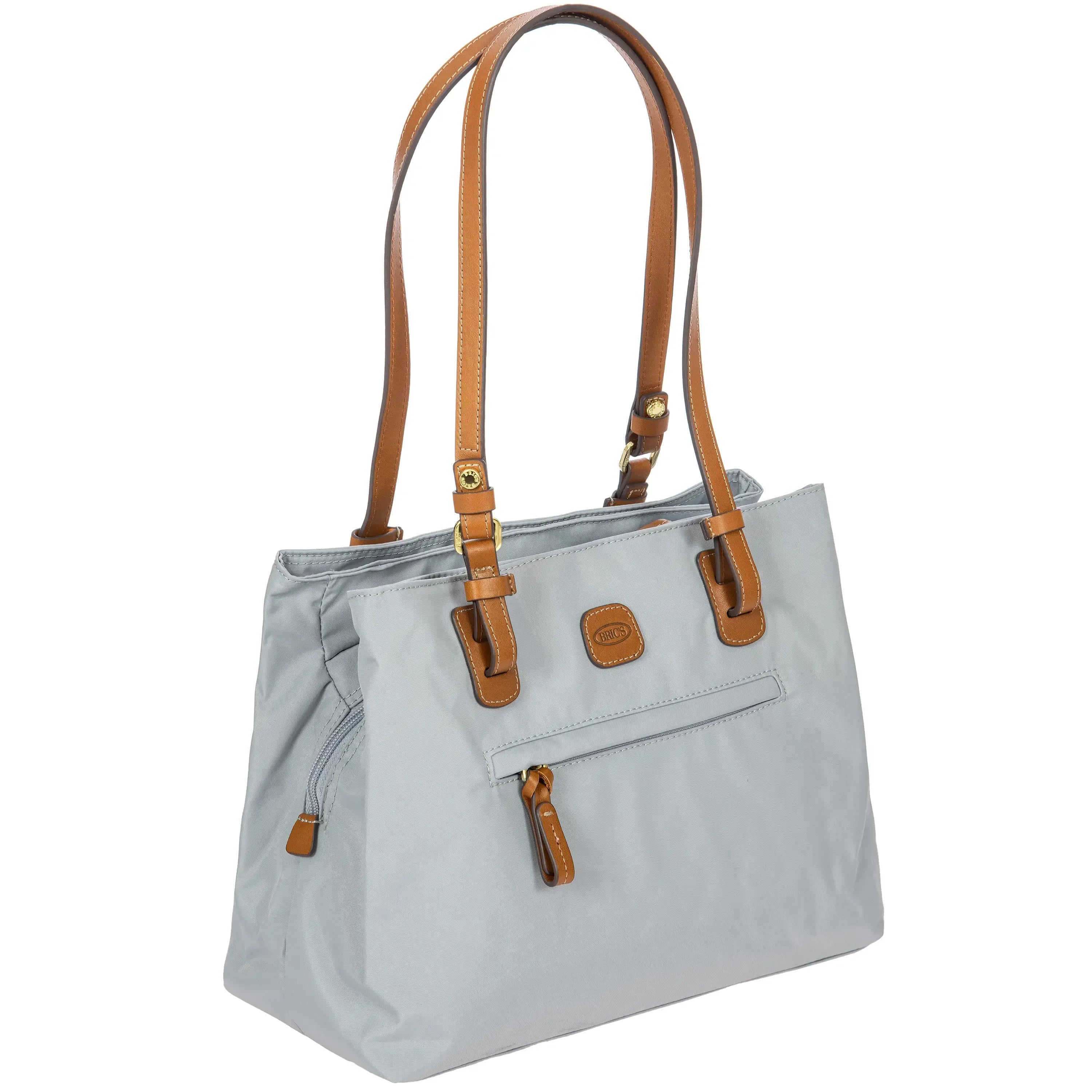 Brics X Bag handbag 32 cm Silver