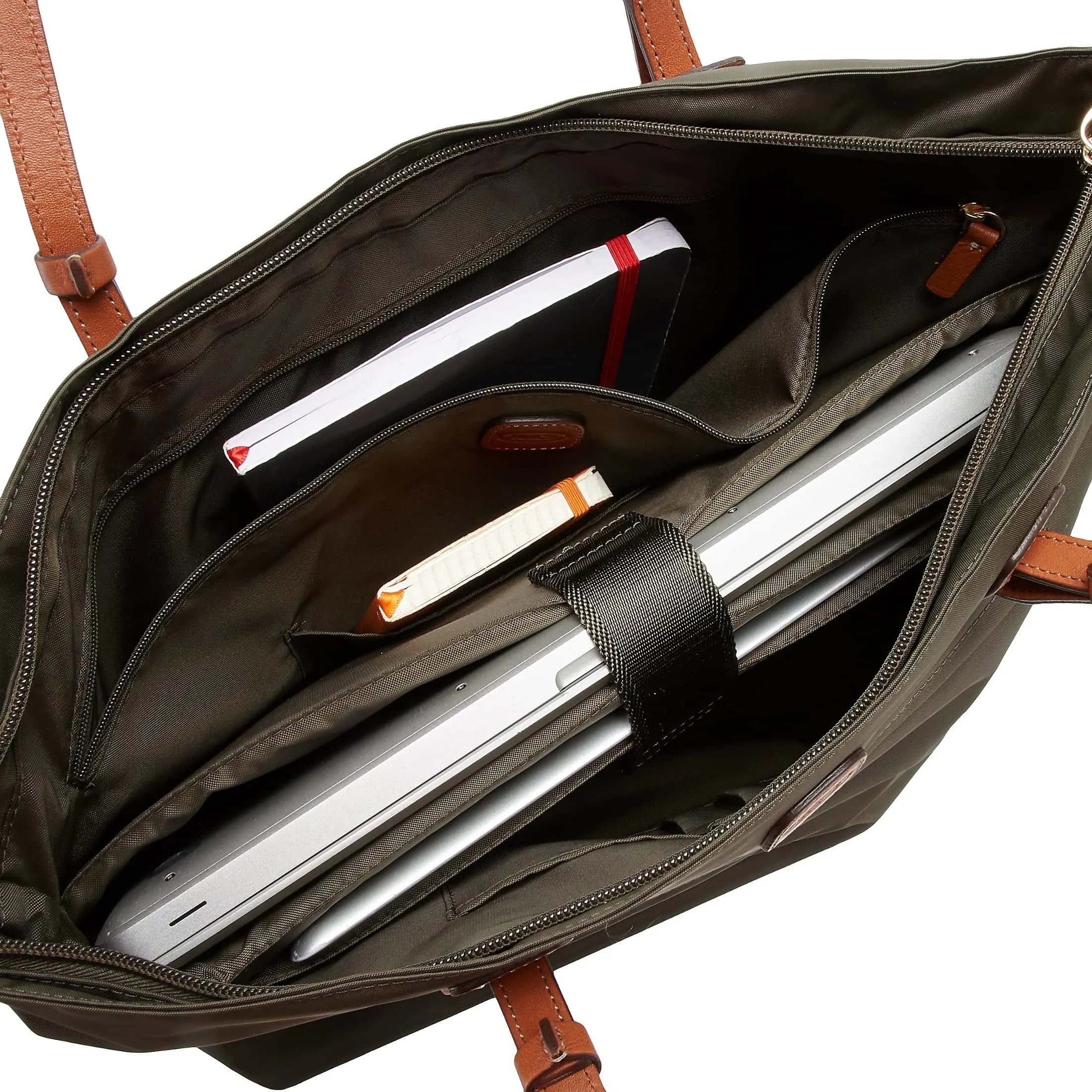 Brics X-Travel handbag 38 cm - olive