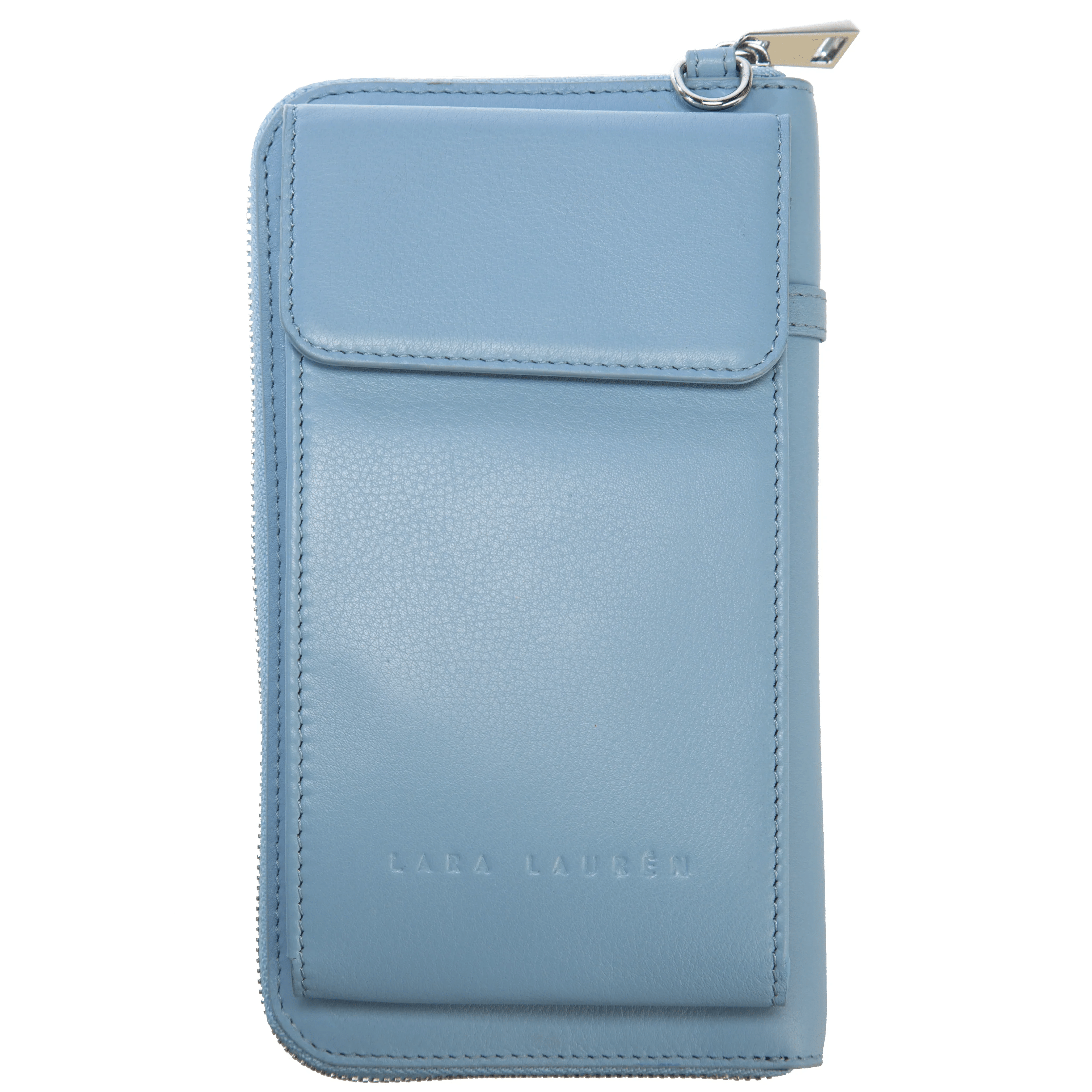 Lara Lauren City Wallet A Mobile Bag 20 cm - bleu