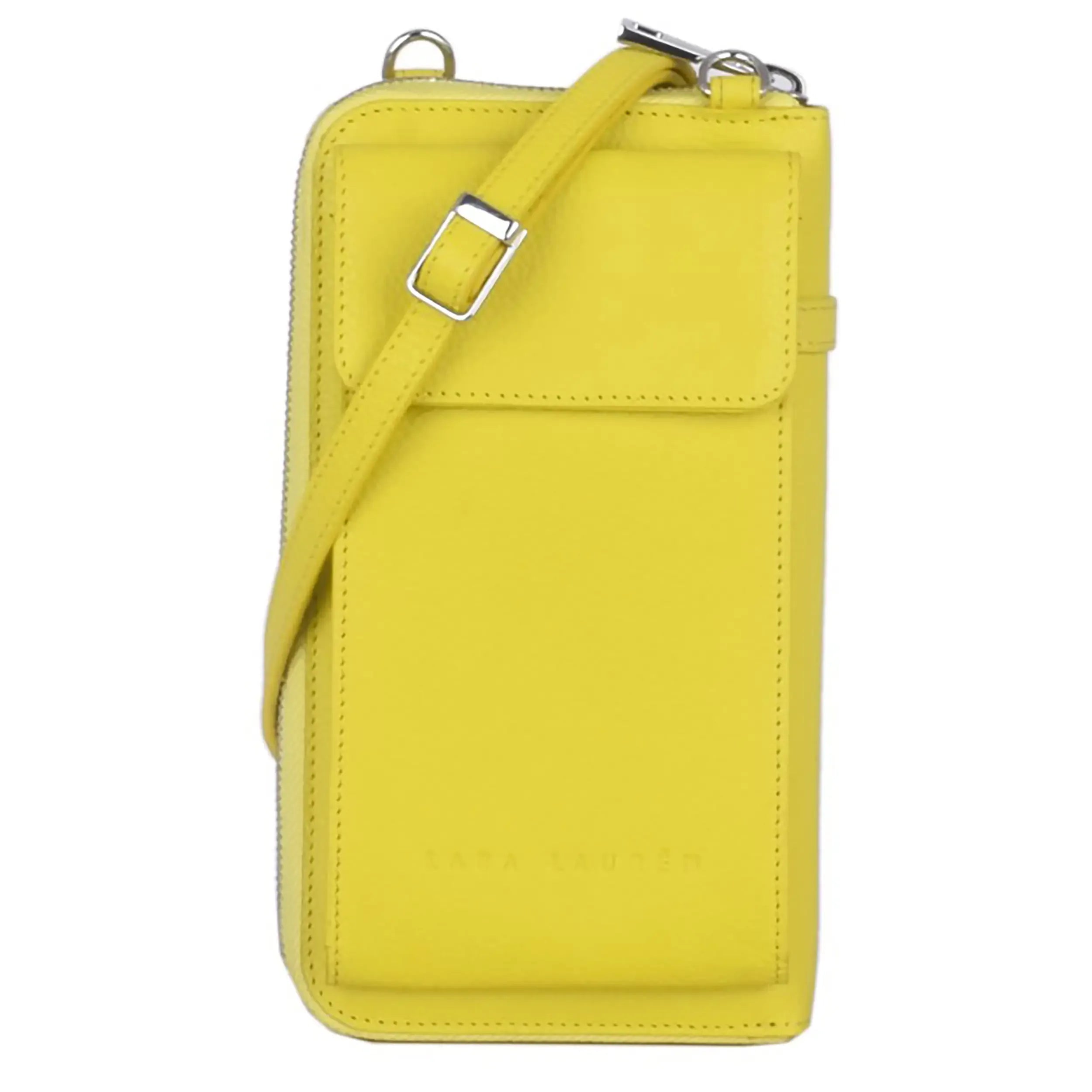 Lara Laurén City Wallet A Mobile Bag 20 cm - lemon