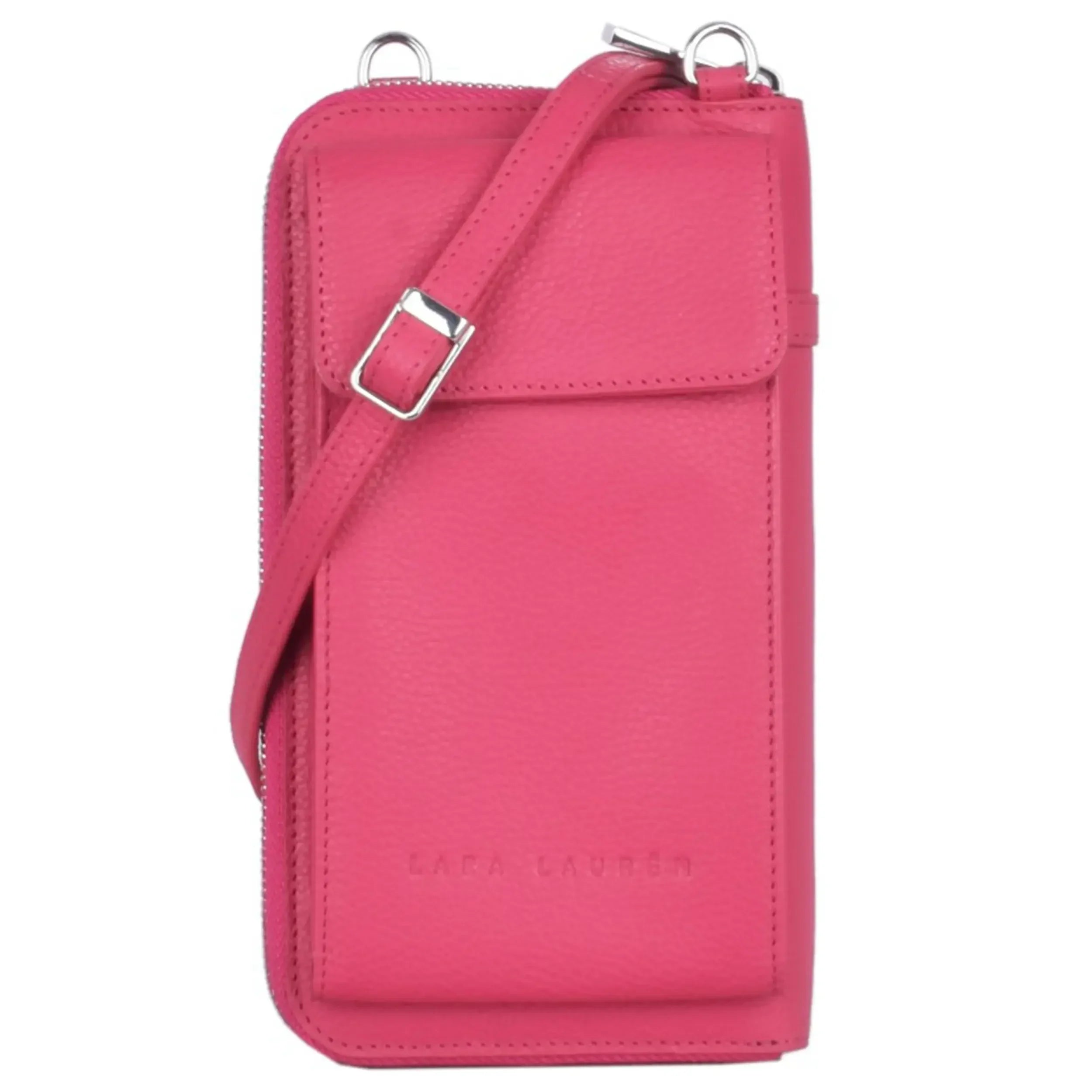 Lara Lauren City Wallet A Mobile Bag 20 cm - rose