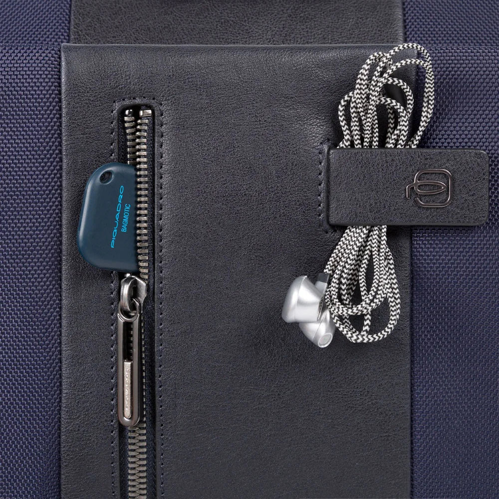 Piquadro Brief Sacoche pour Ordinateur Portable 43 cm - Bleu