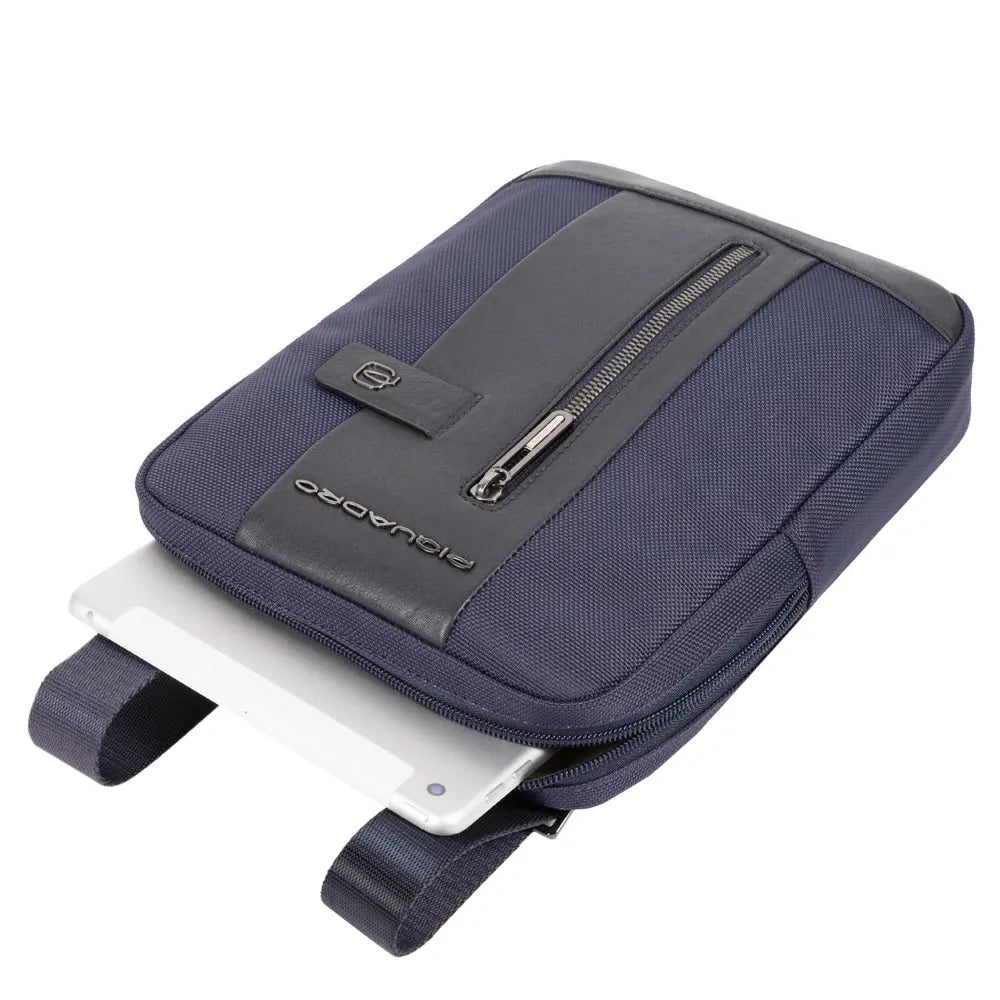 Piquadro Brief shoulder bag 26 cm - Blue