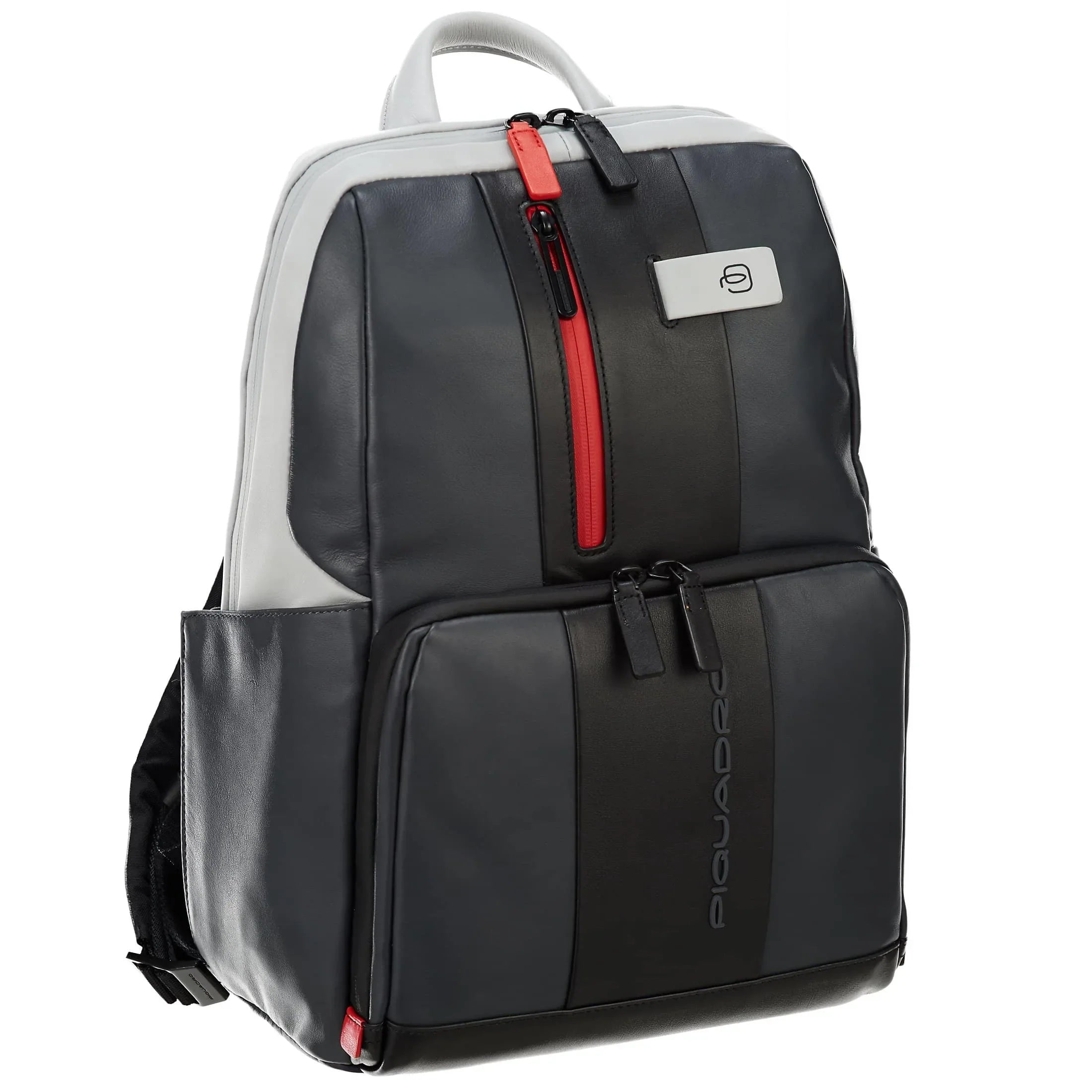 Piquadro Urban backpack with laptop compartment 40 cm - gray-black
